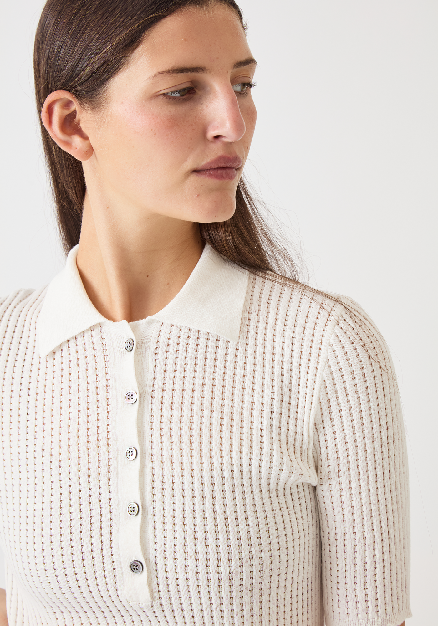 Piper Cotton Top - Off White