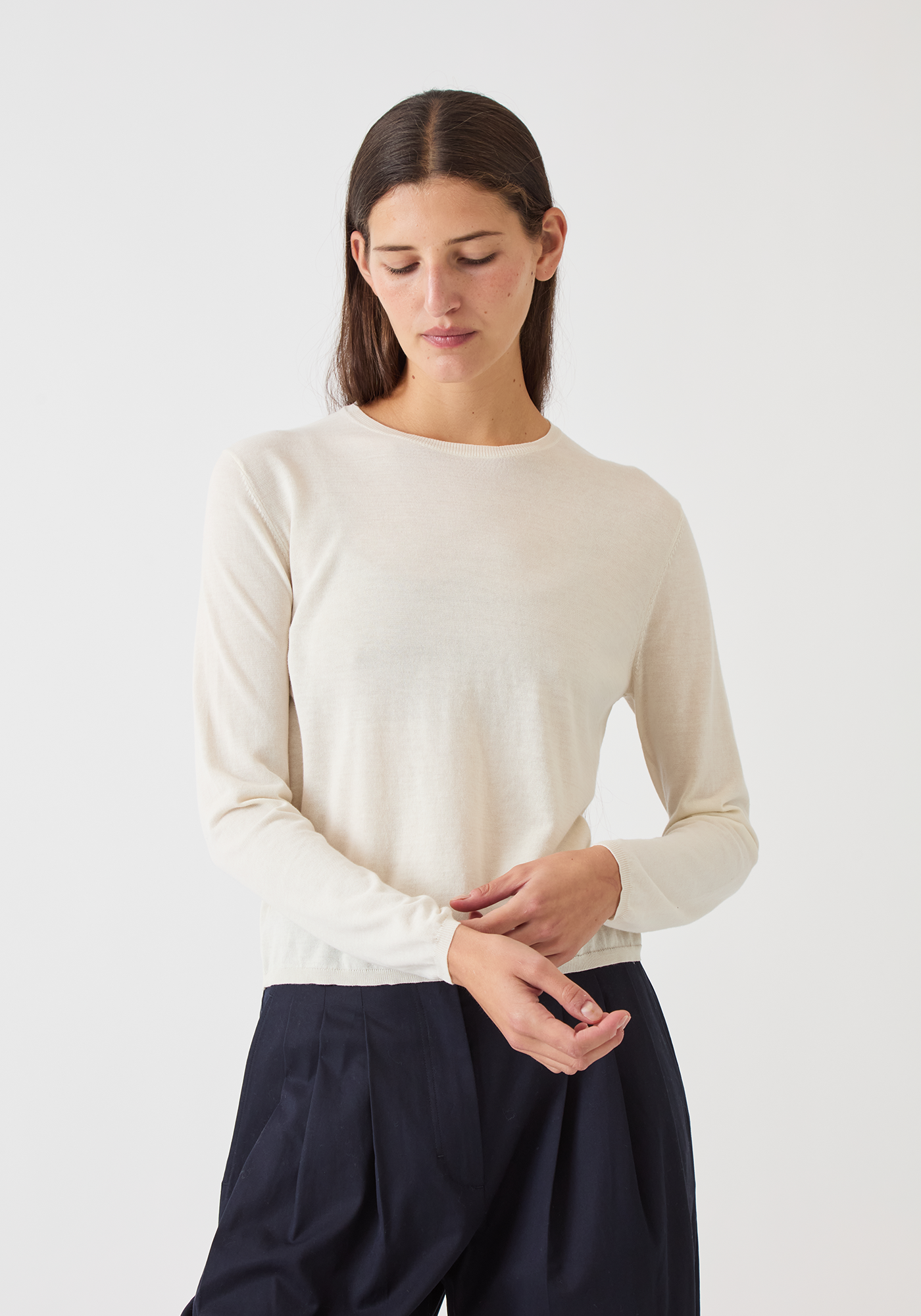 Riley Fine Pima Cotton Sweater