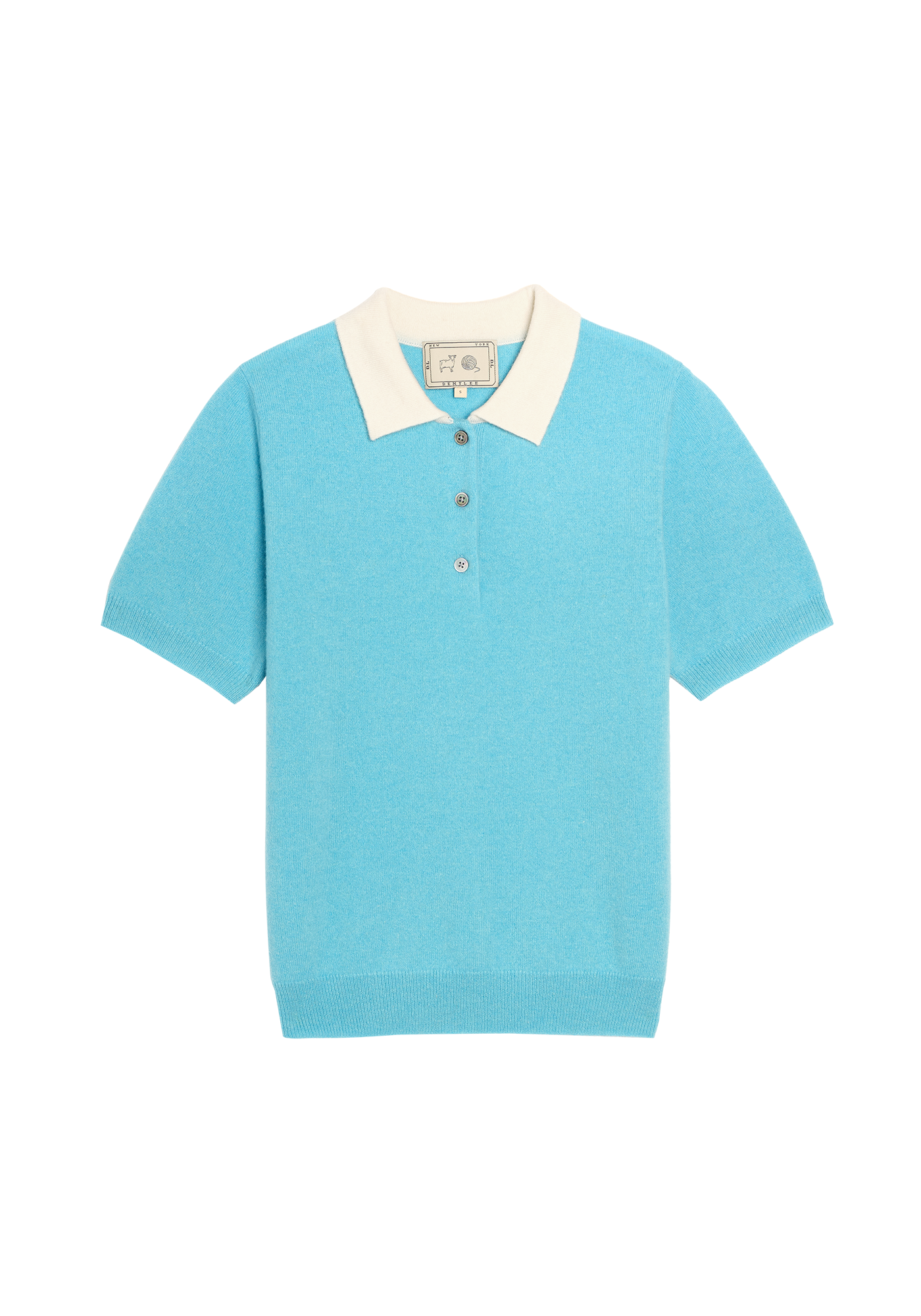 Rowena Cashmere Polo Top