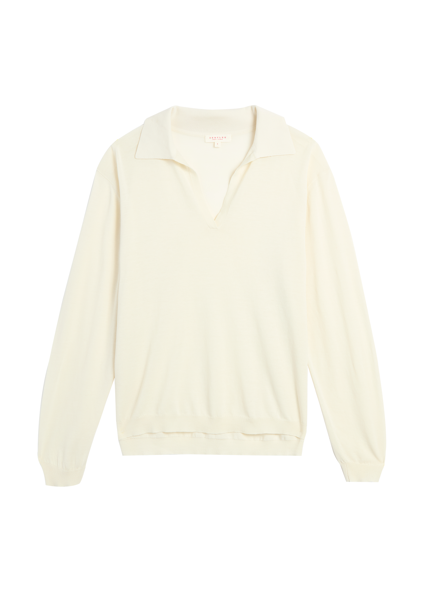 Sora Fine Pima Cotton Sweater - White