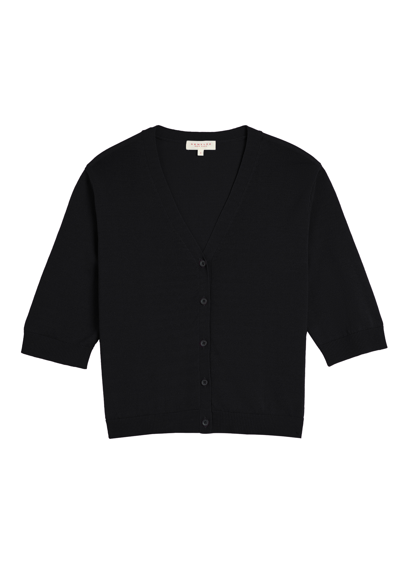 Tate Fine Cotton Stretch Cardigan