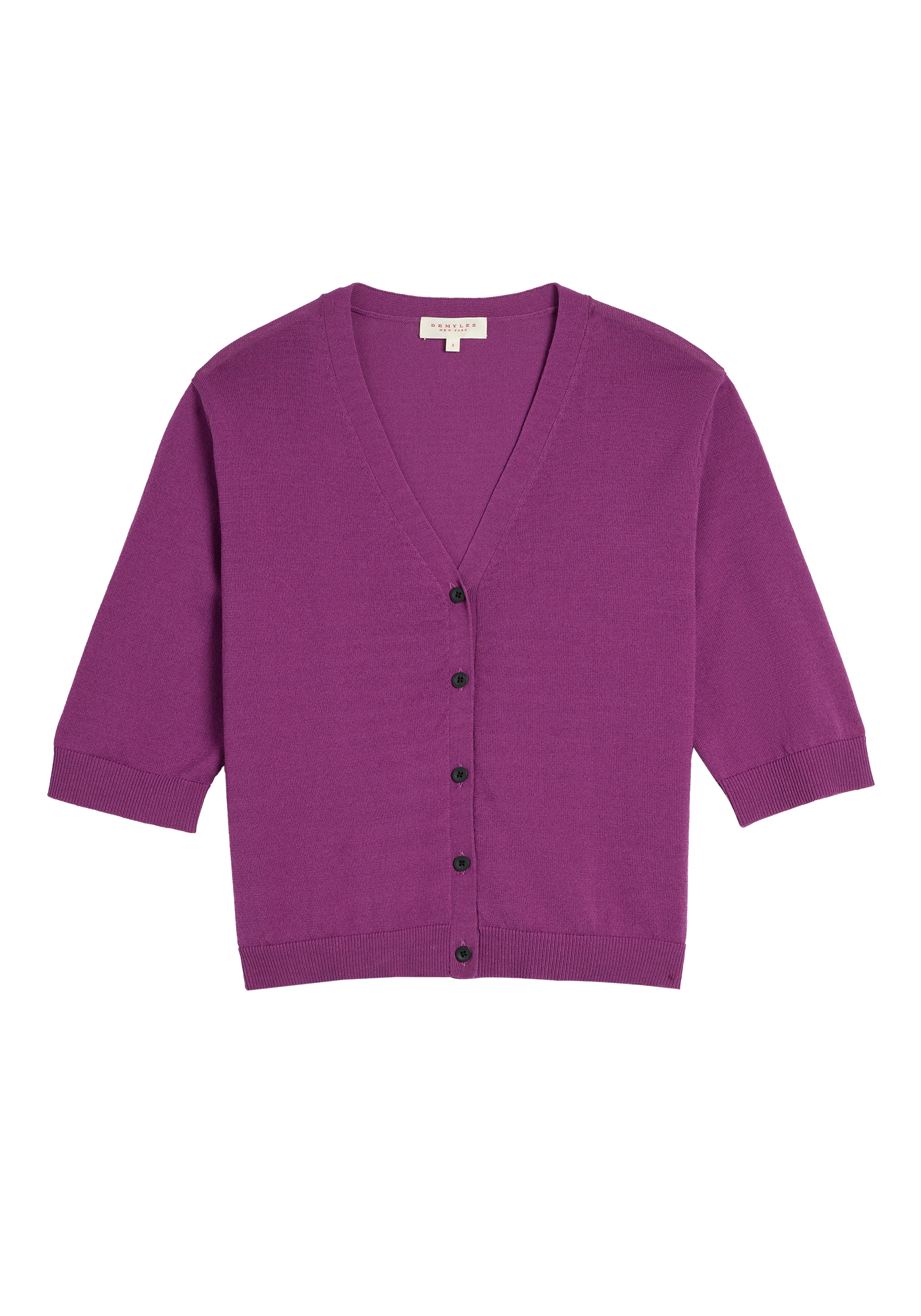 Tate Fine Cotton Stretch Cardigan