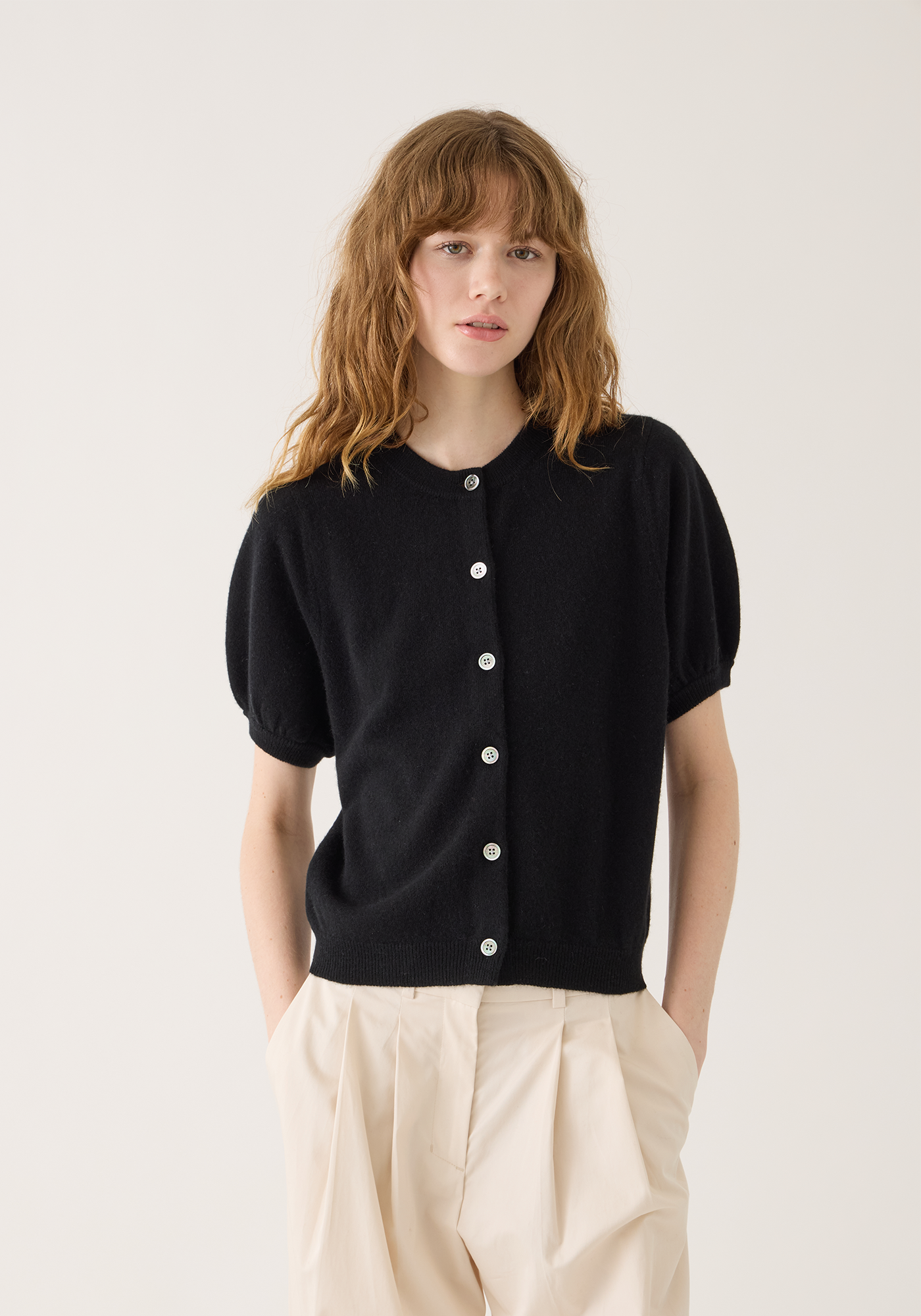 Zoe Cashmere Cardigan - Main Image