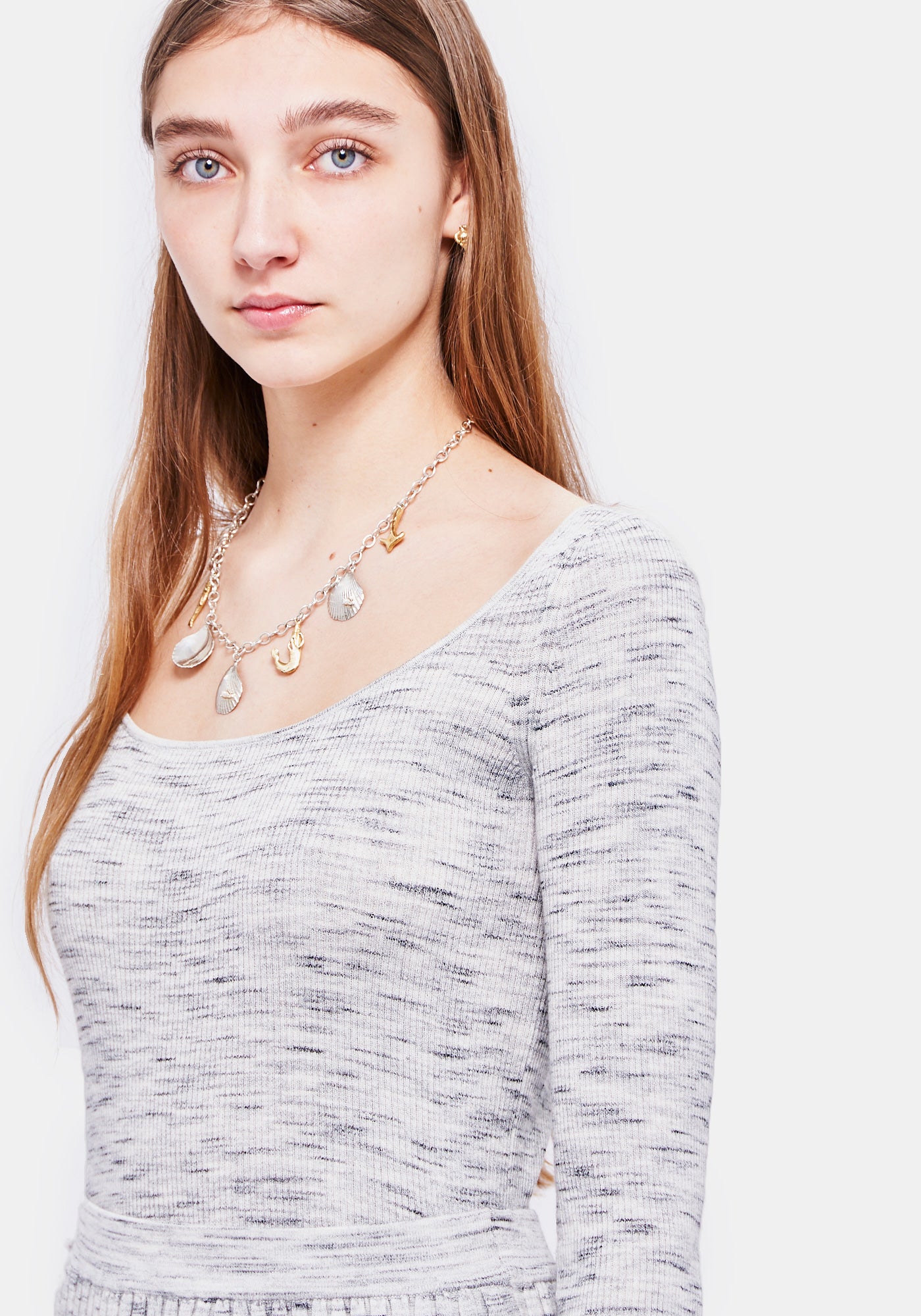 アビーウールコットントップ - グレースタティック