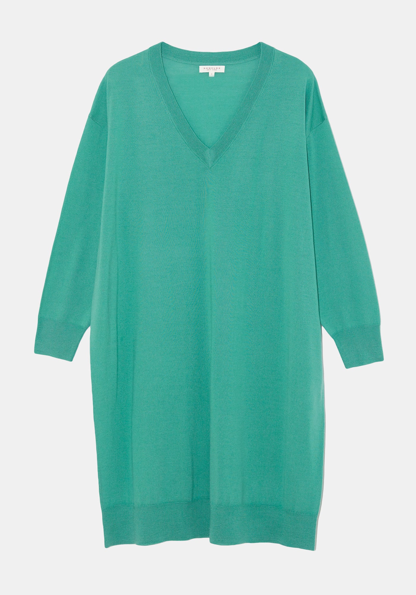 Francisca Merino Wool Sweater Dress - Celadon