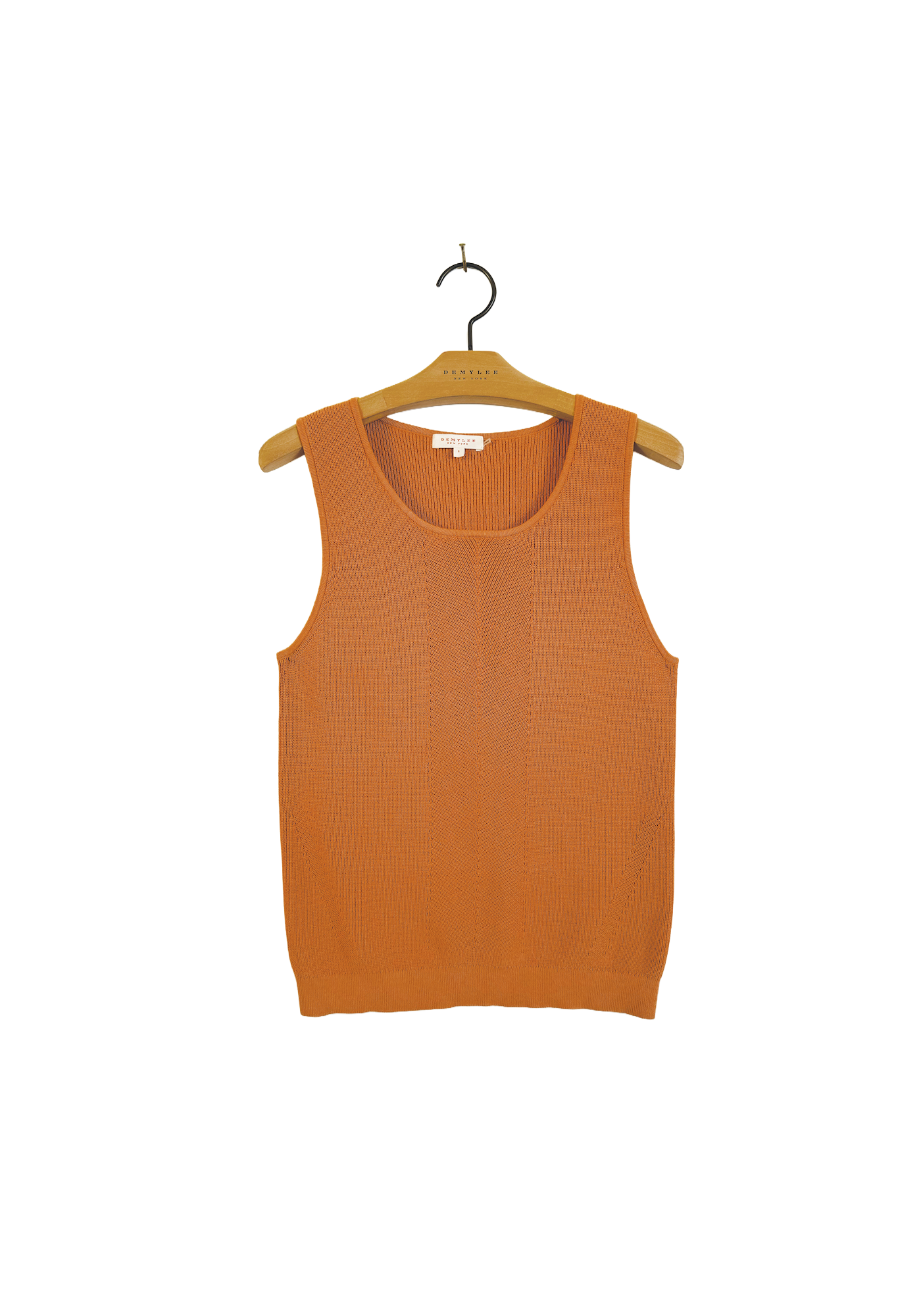 Ribbed Tank - Burnt Orange