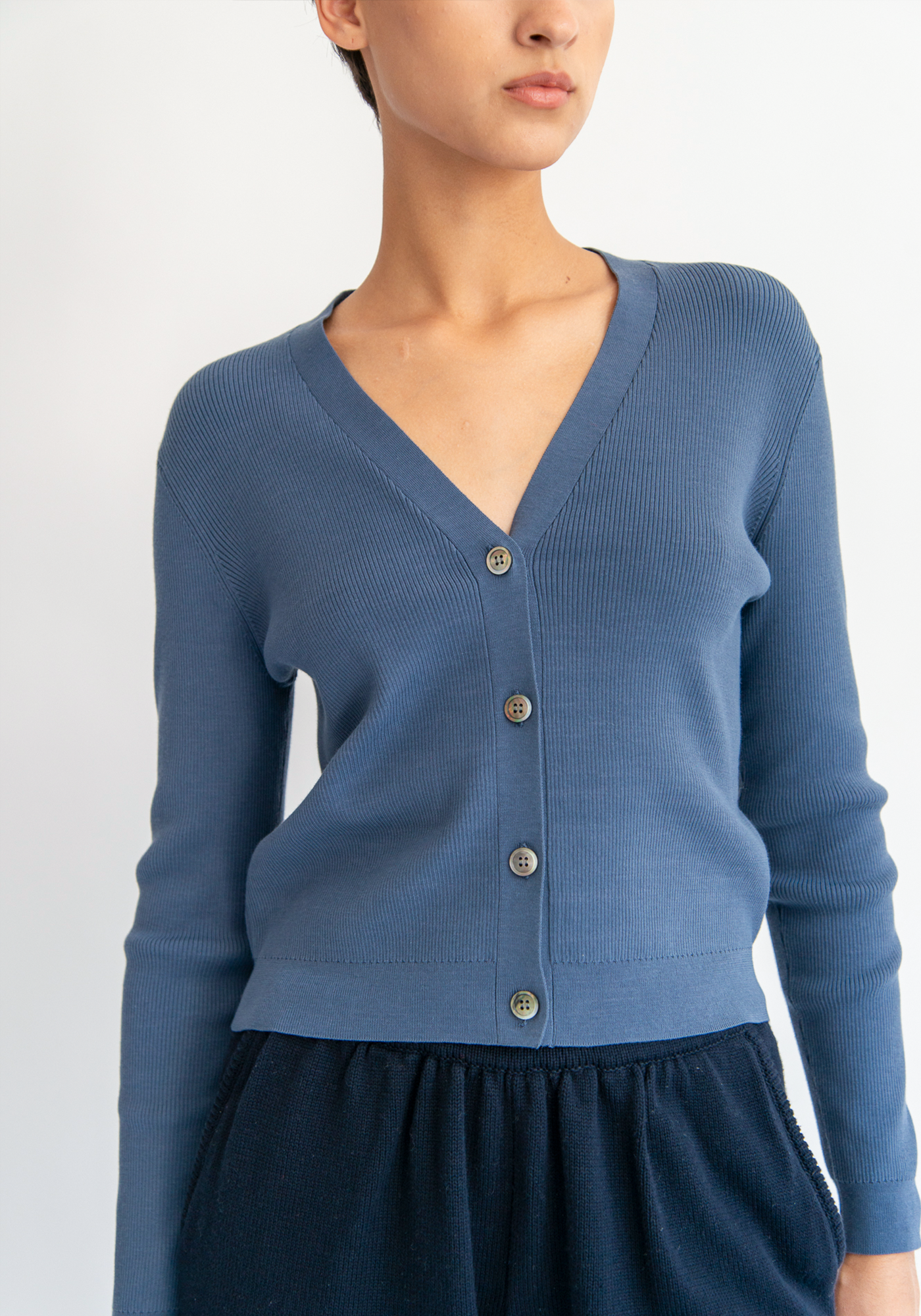 Adana Fine Pima Cotton Cardigan