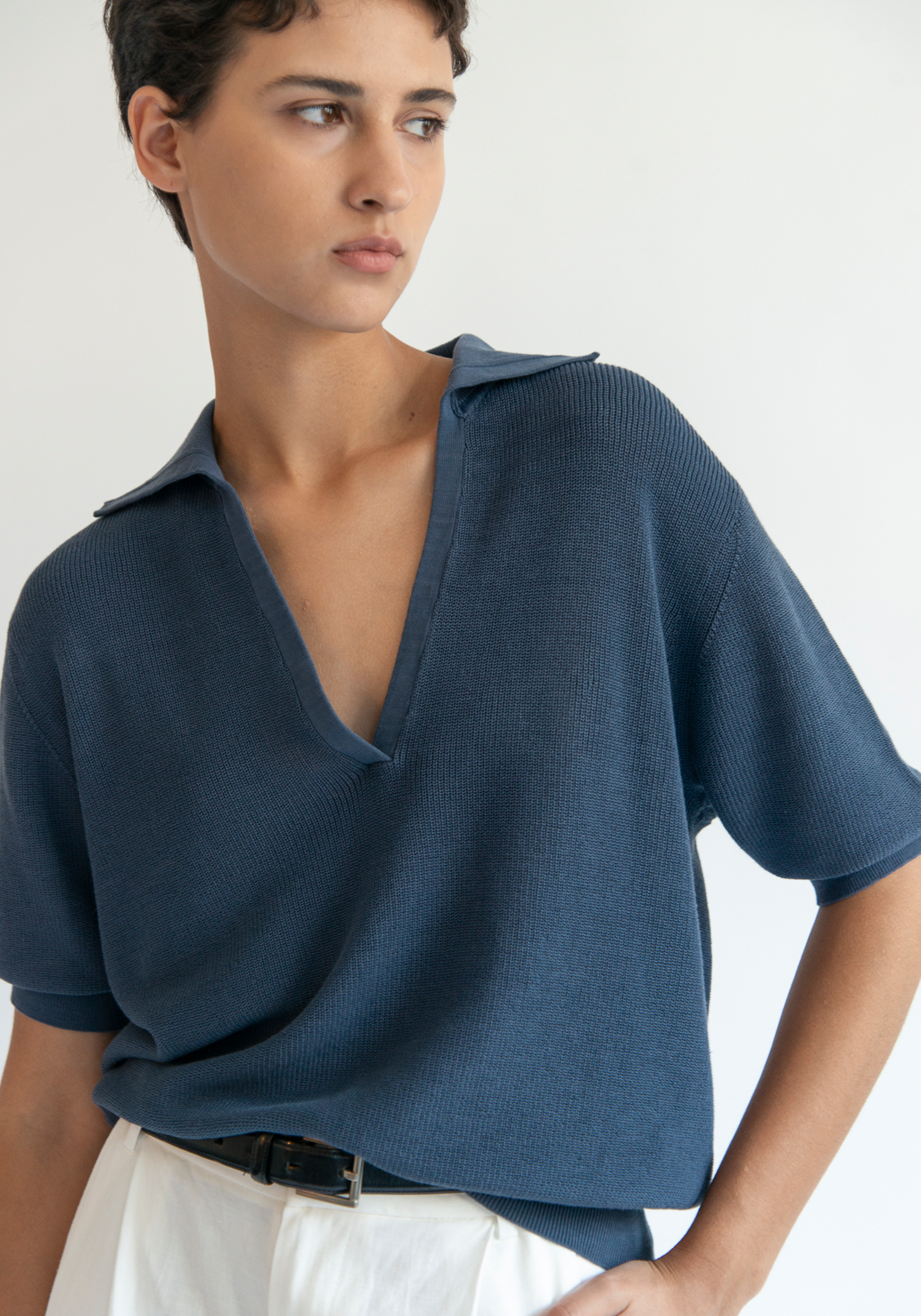 Alexa Fine Pima Cotton Top