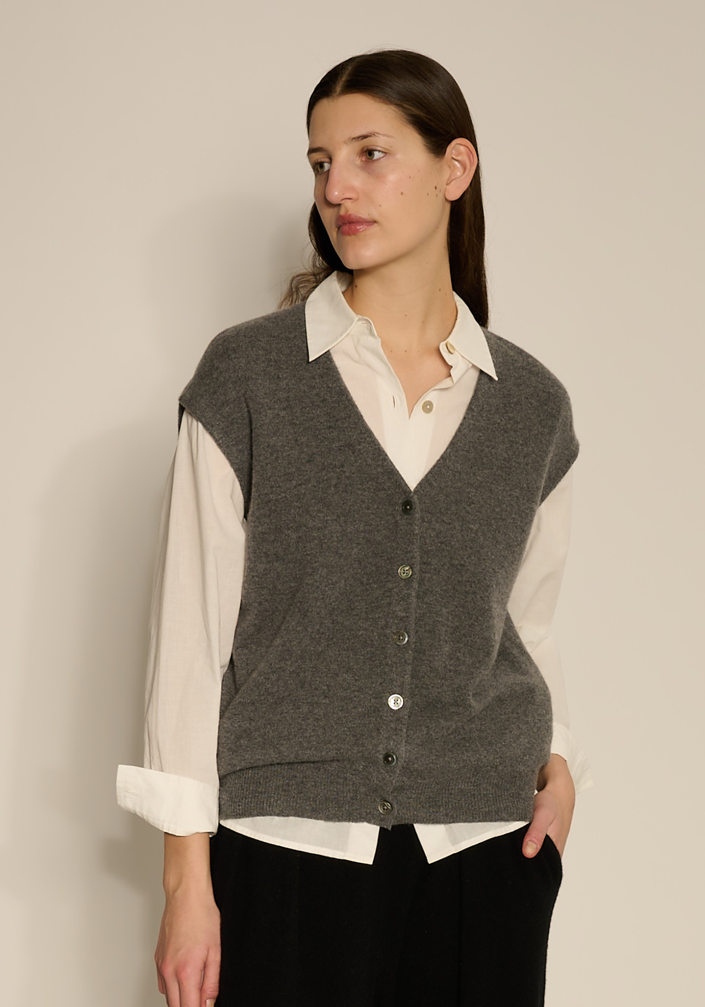 Bolt Cashmere Vest