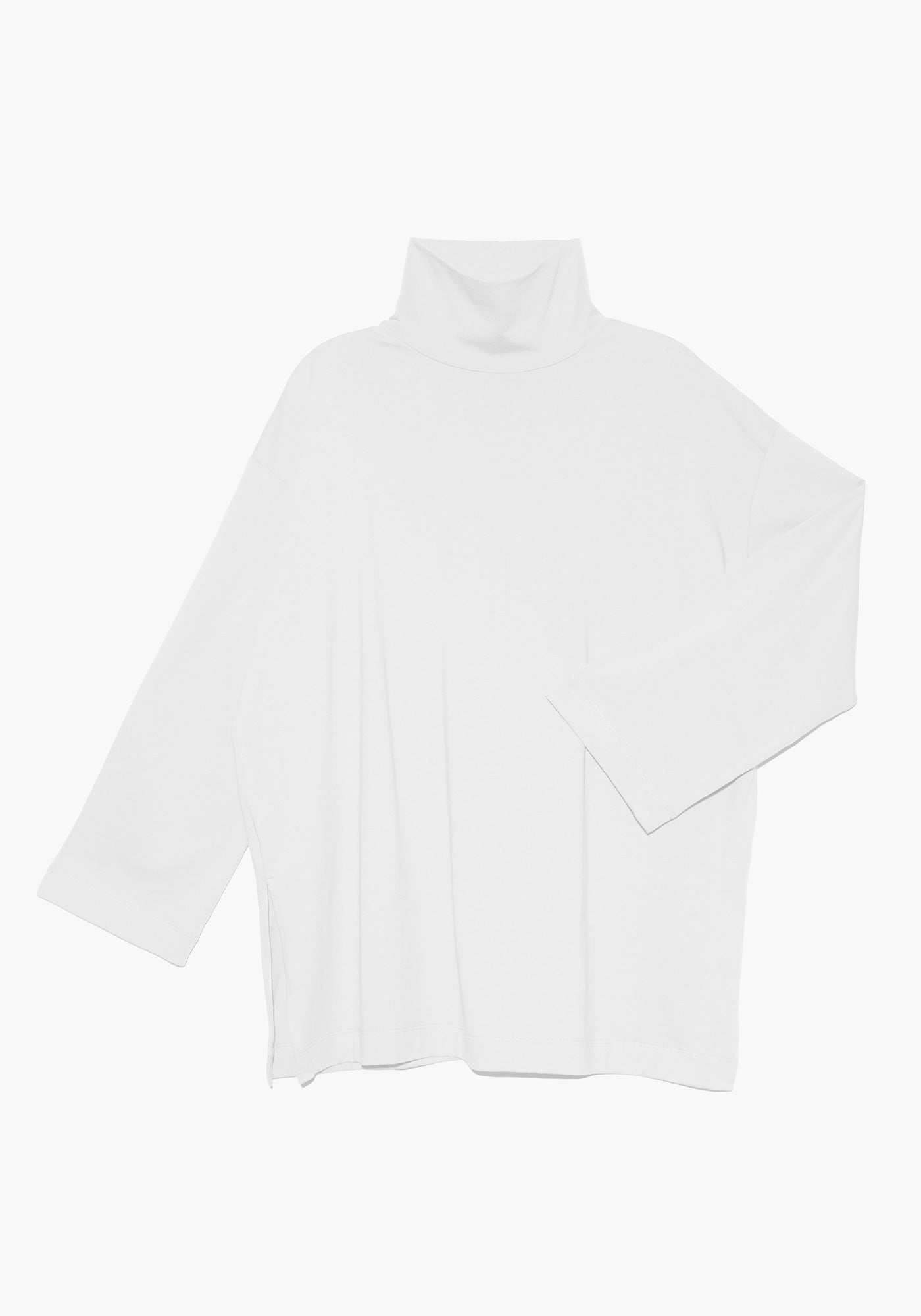 Candice Mockneck Top - White