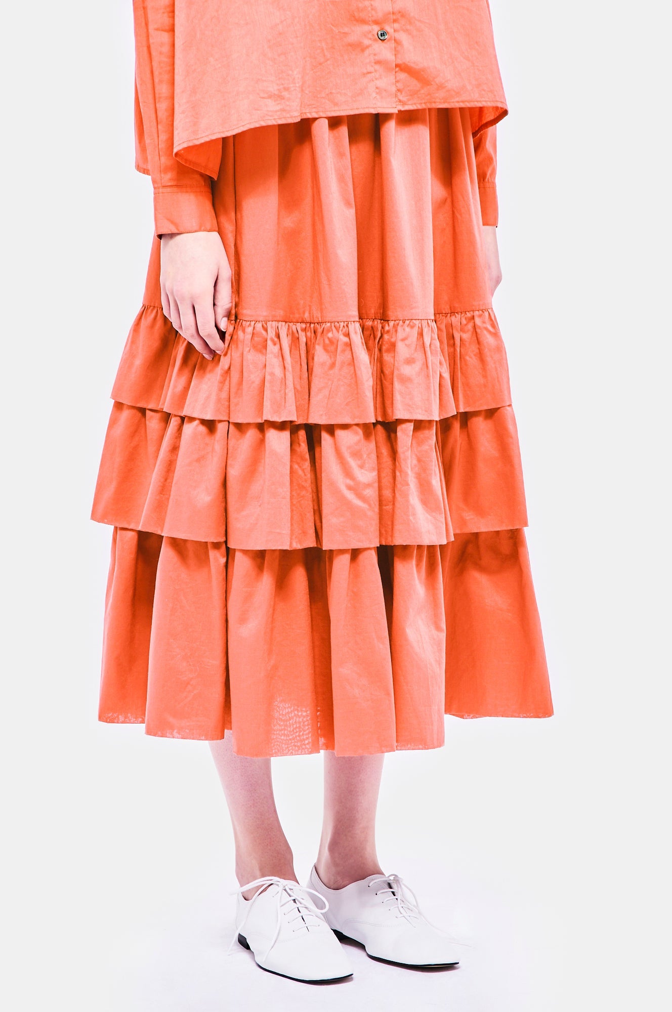 Teresa Skirt - Orange Sherbet