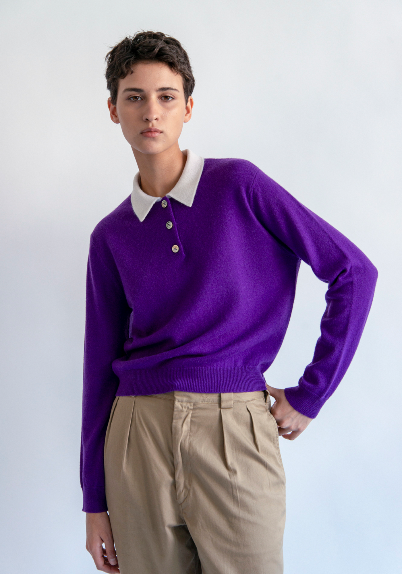 Eden Polo Cashmere Sweater