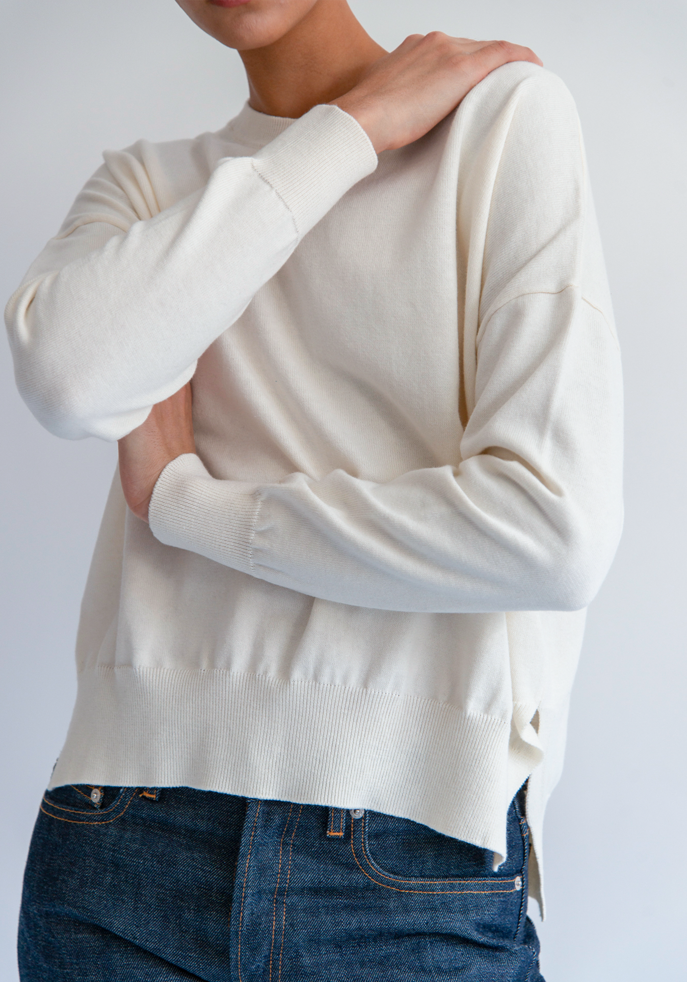 Elle Cotton Cashmere Sweater