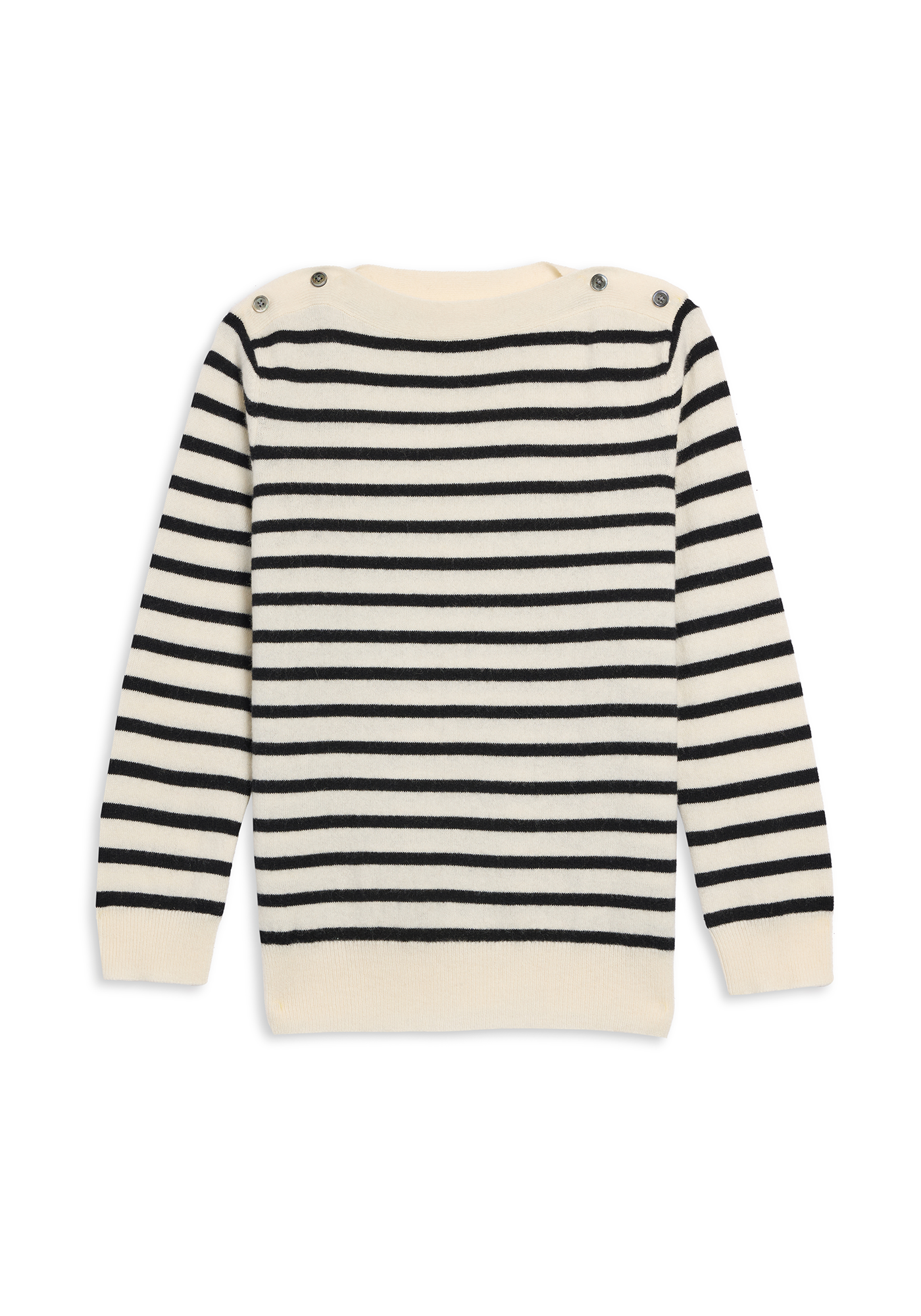 Jamie Stripe Cashmere Sweater