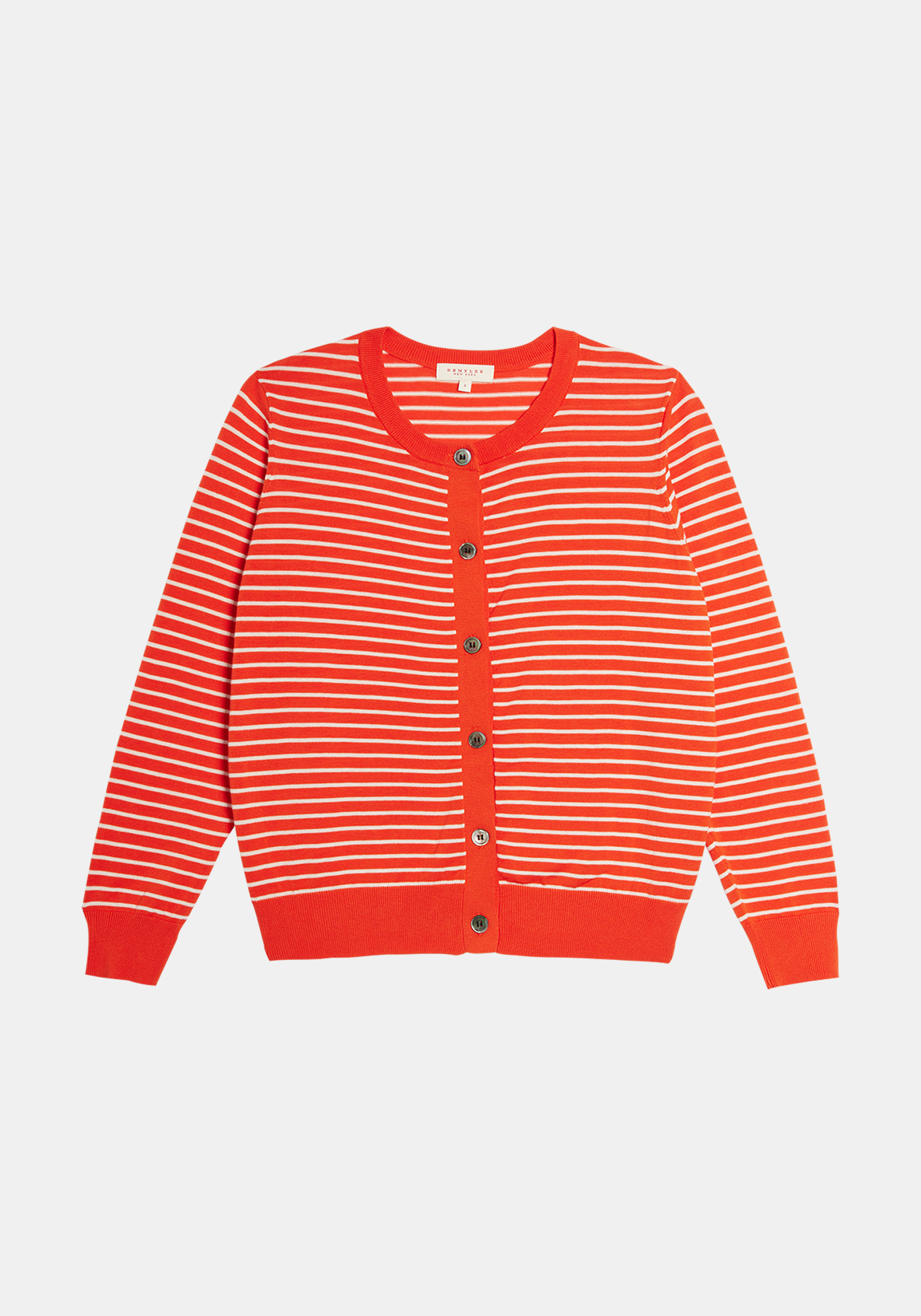 Letice Stripe Cotton Cardigan