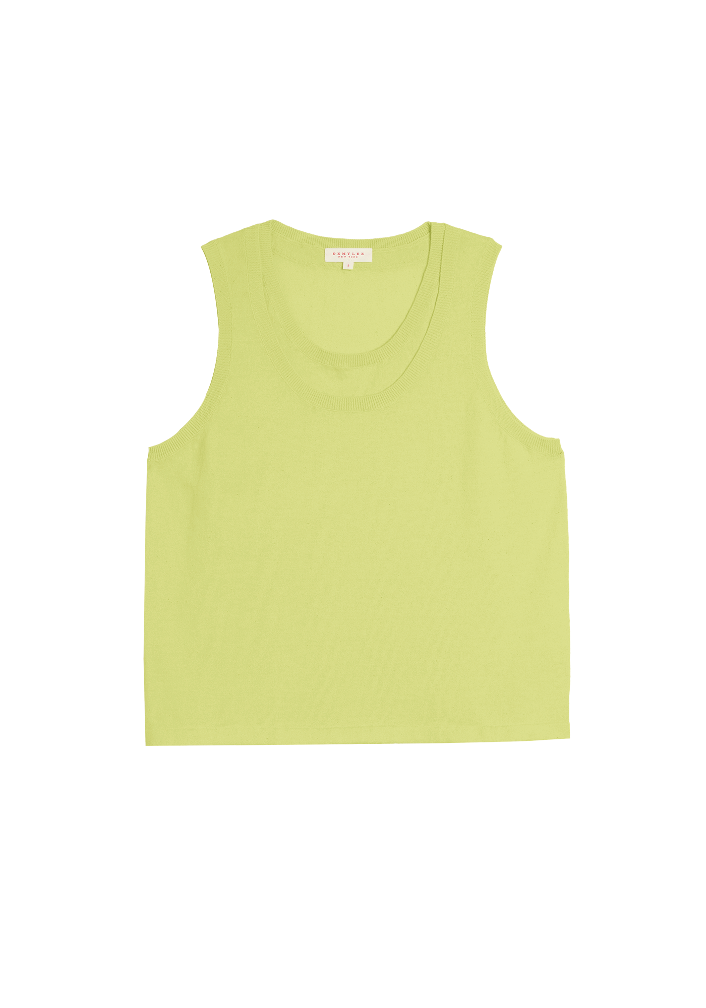 Ada Cotton Top - Chartreuse