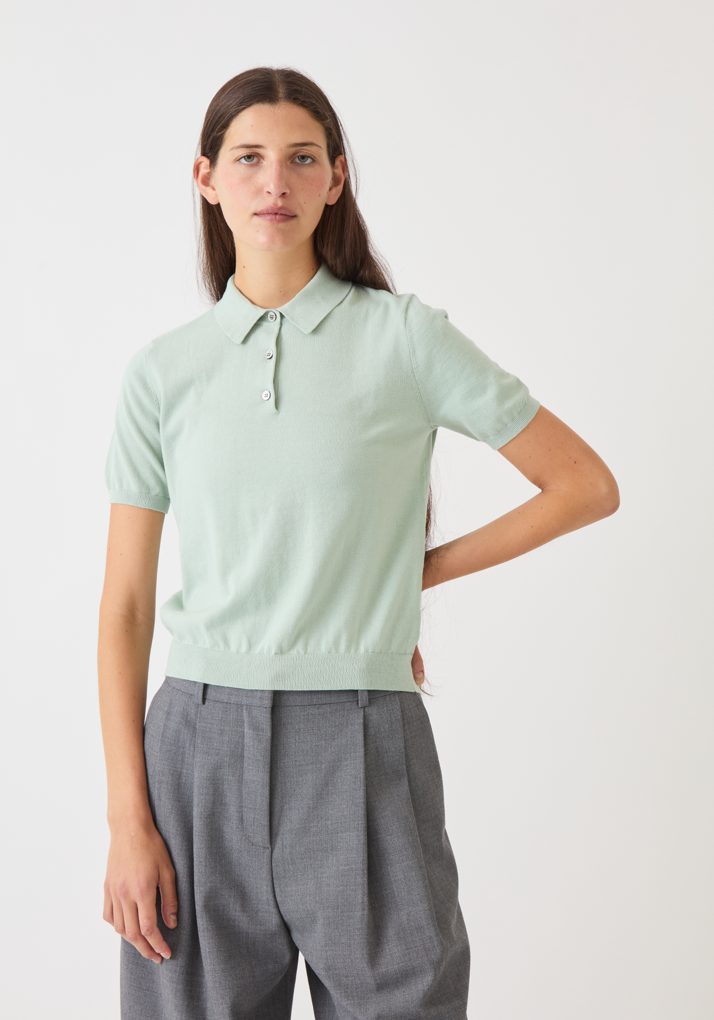 Adia Fine Cotton Polo