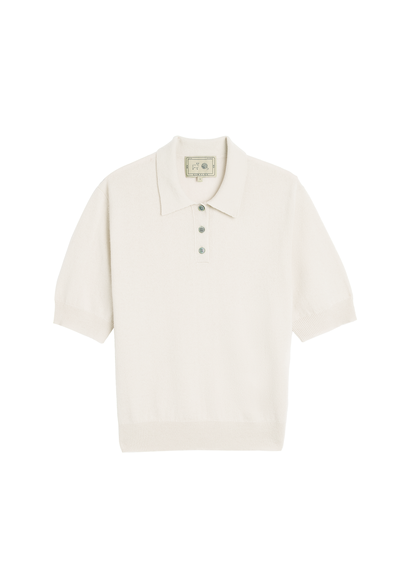 Amelia Cashmere Polo Top