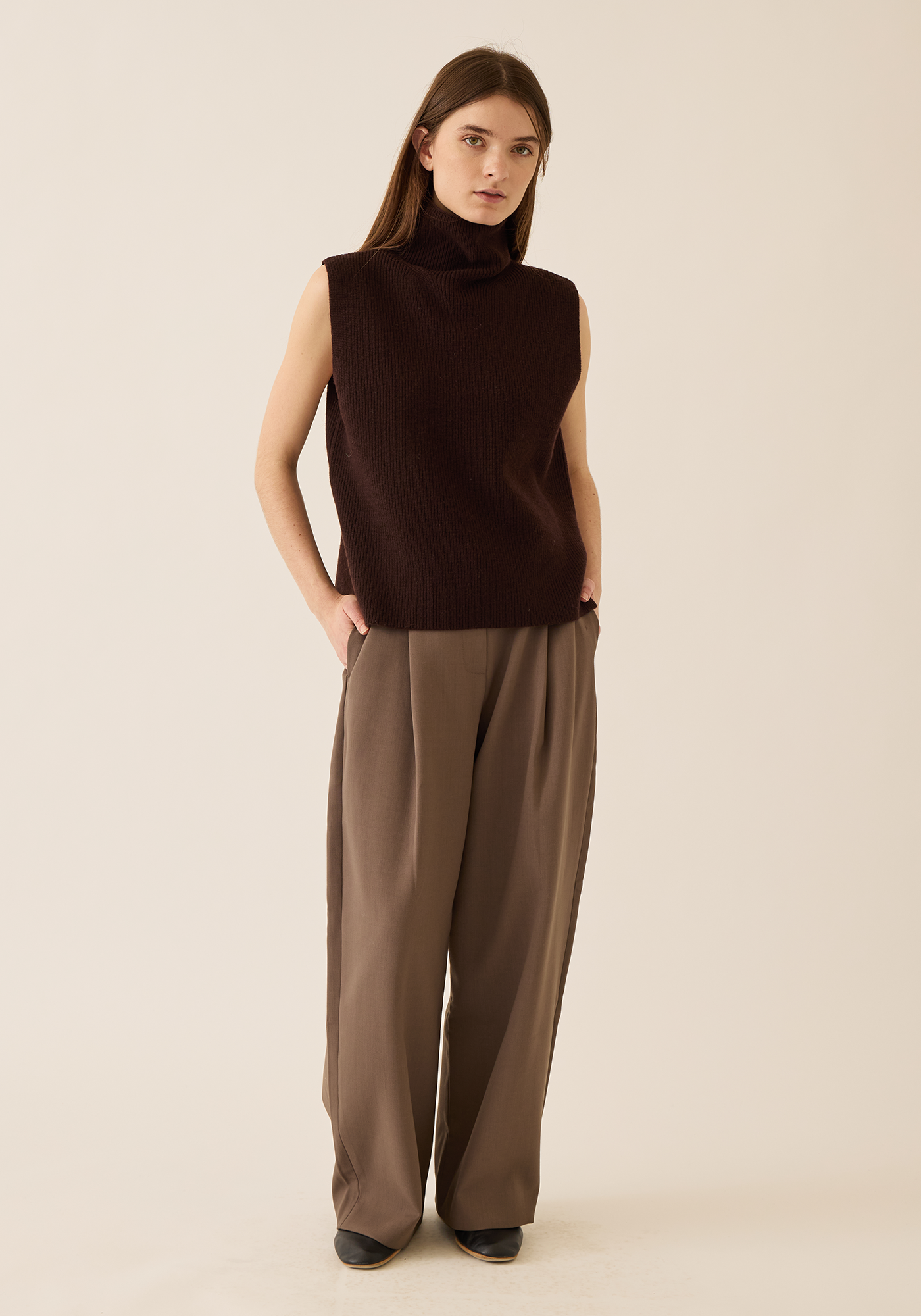 Aniyah Merino Wool Vest