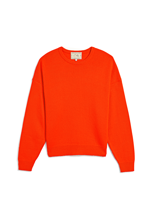 Artemis Cashmere Sweater in Cashew main image 1