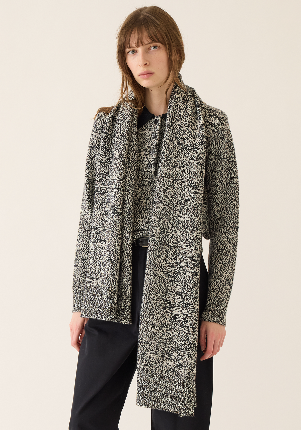 Calla Wool Melange Scarf