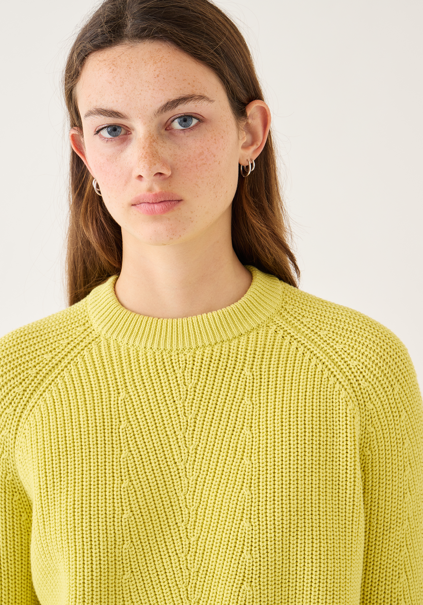 Chelsea Solid Cotton Sweater