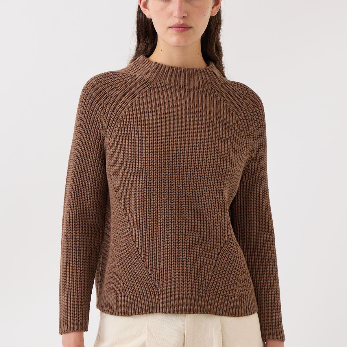 DEMYLEE 定番Daphne ローゲージ ニット Daphne Washed Cotton Sweater