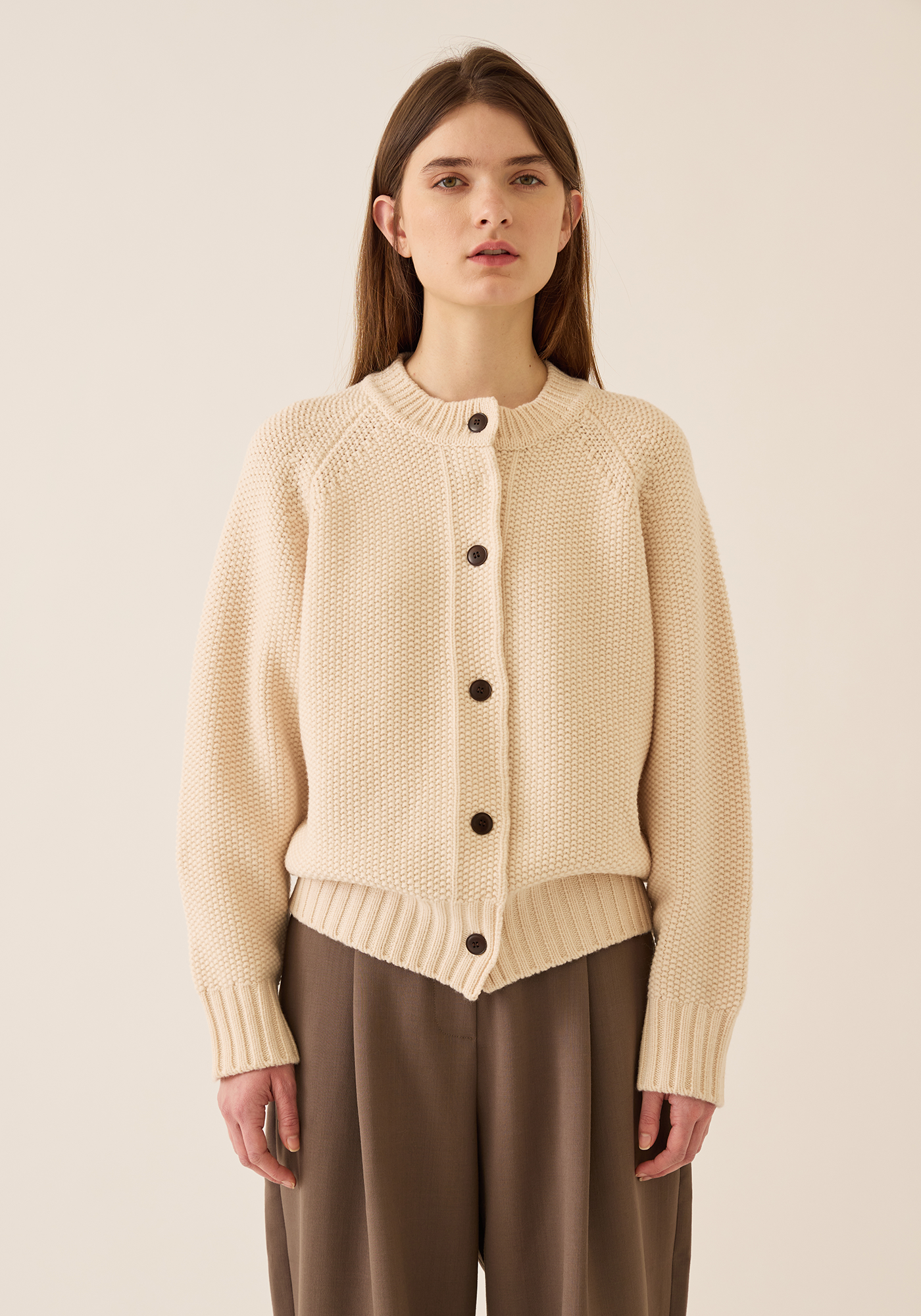 Davi Merino Wool Cardigan