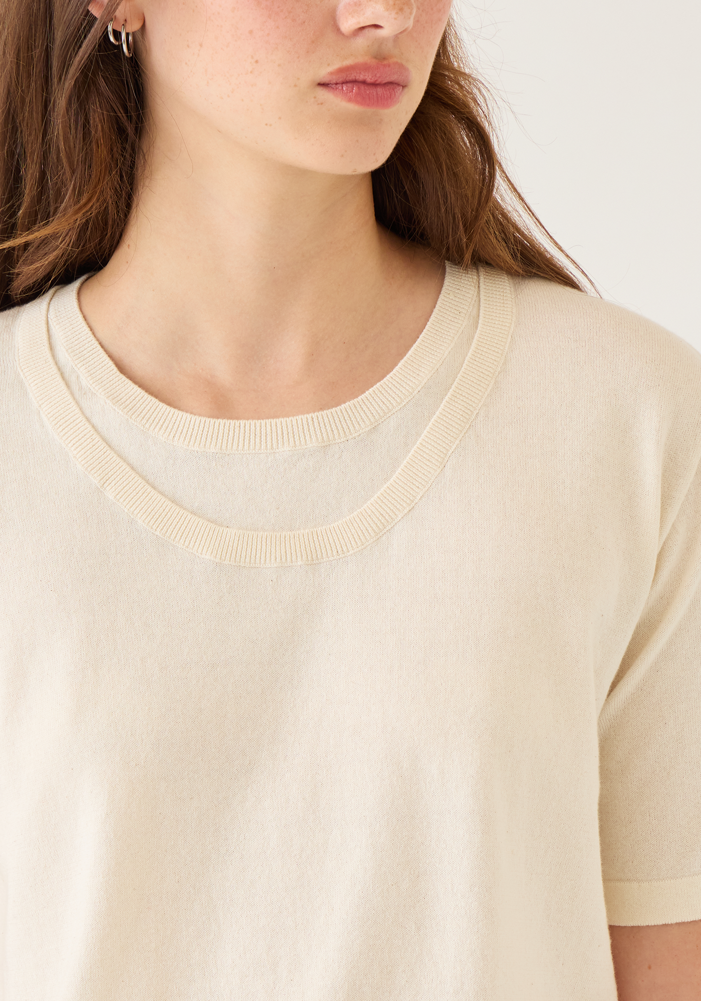 Edie Cotton Top - Chartreuse