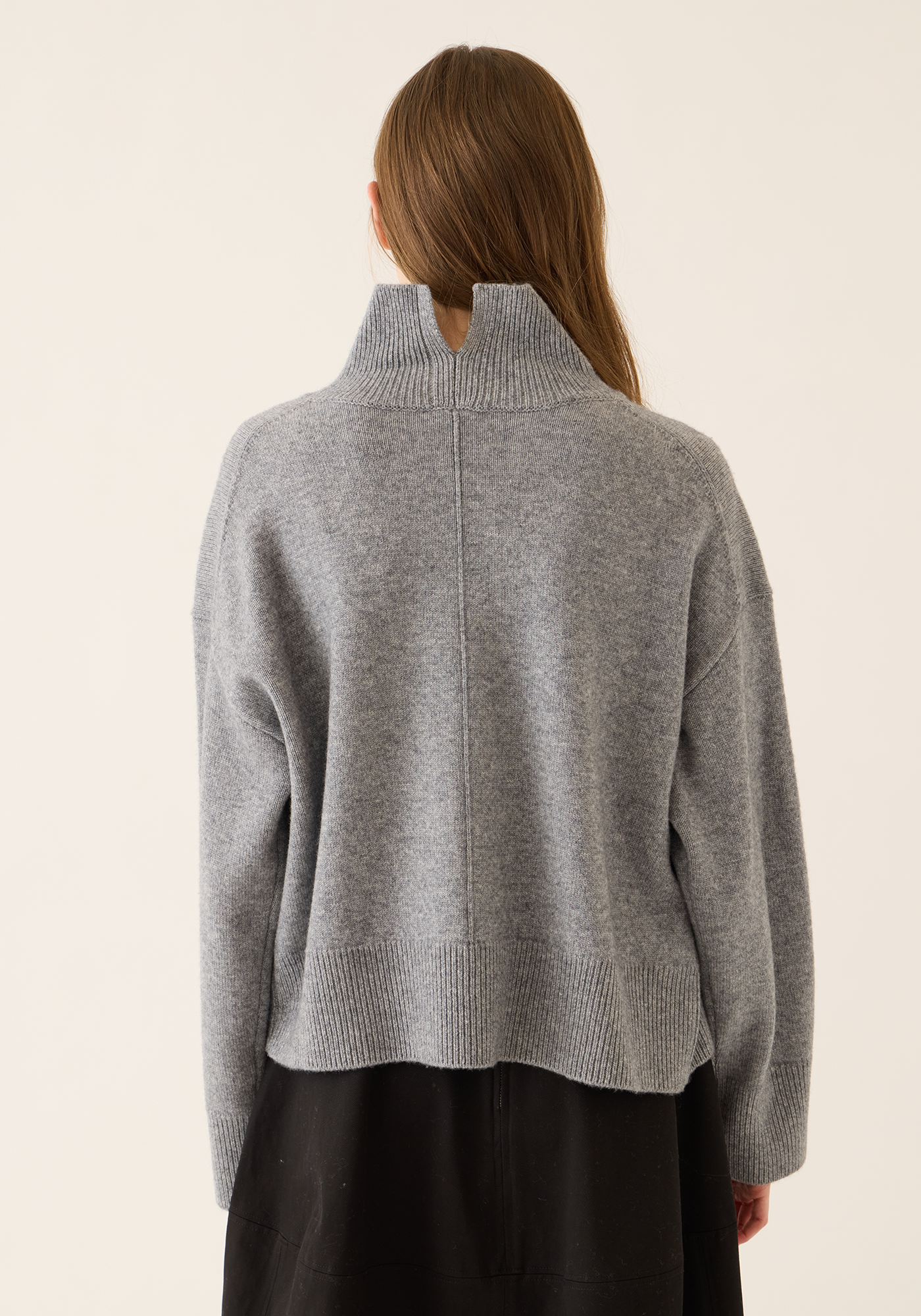 Enid Wool Cashmere Turtleneck Sweater