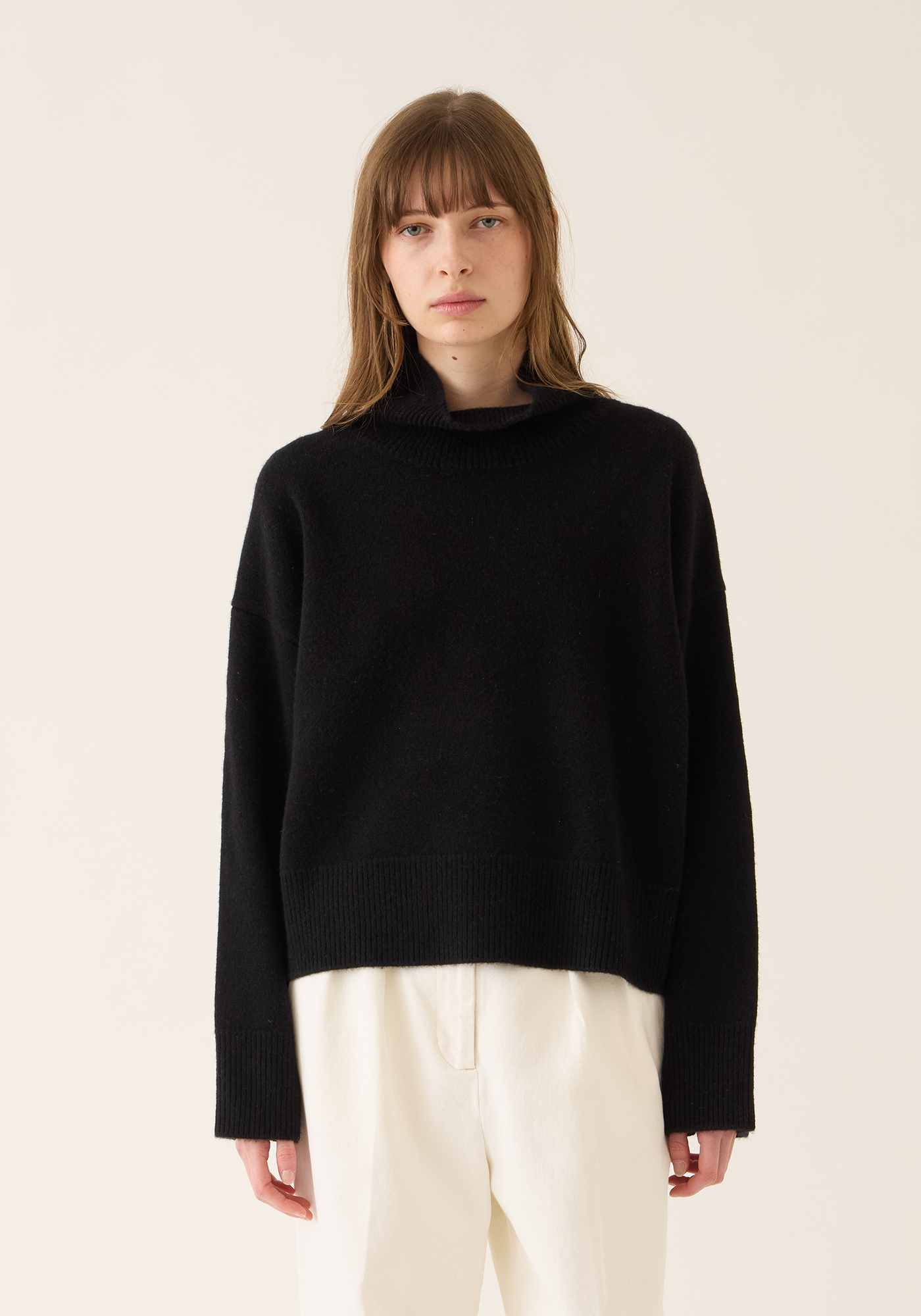 Enid Wool Cashmere Turtleneck Sweater