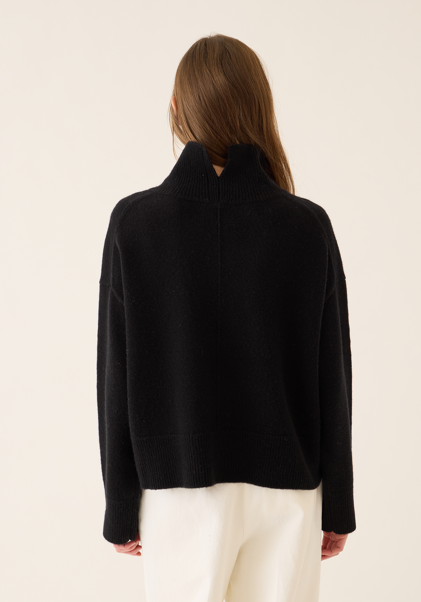 Enid Wool Cashmere Turtleneck Sweater