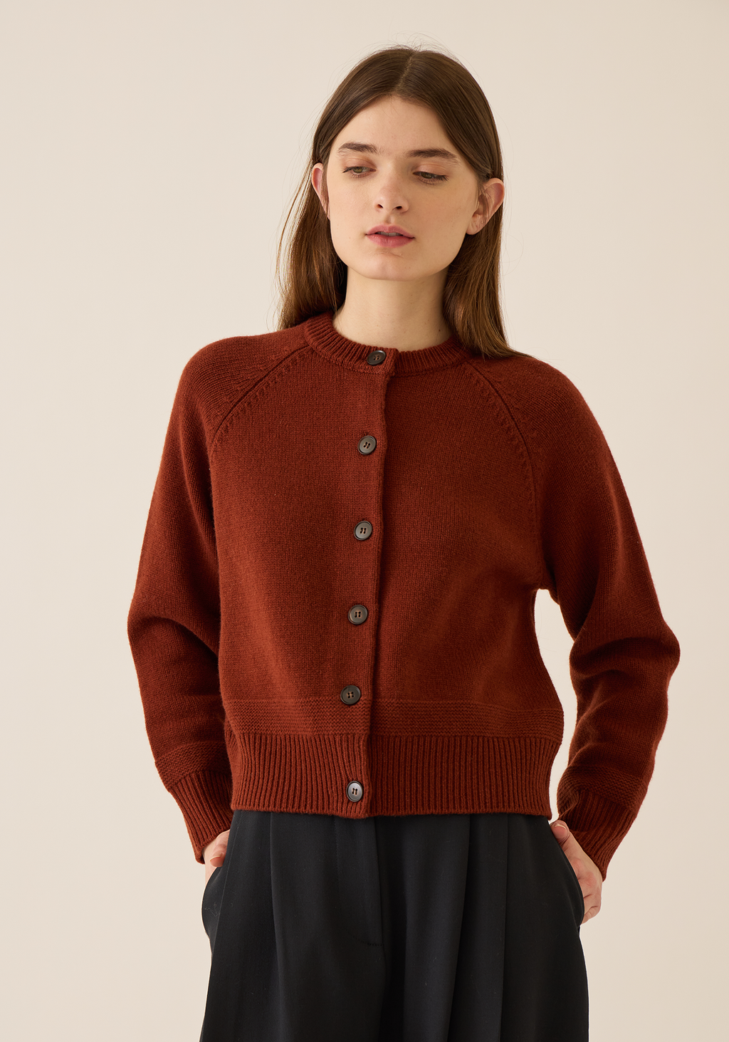 Frances Merino Wool Cardigan