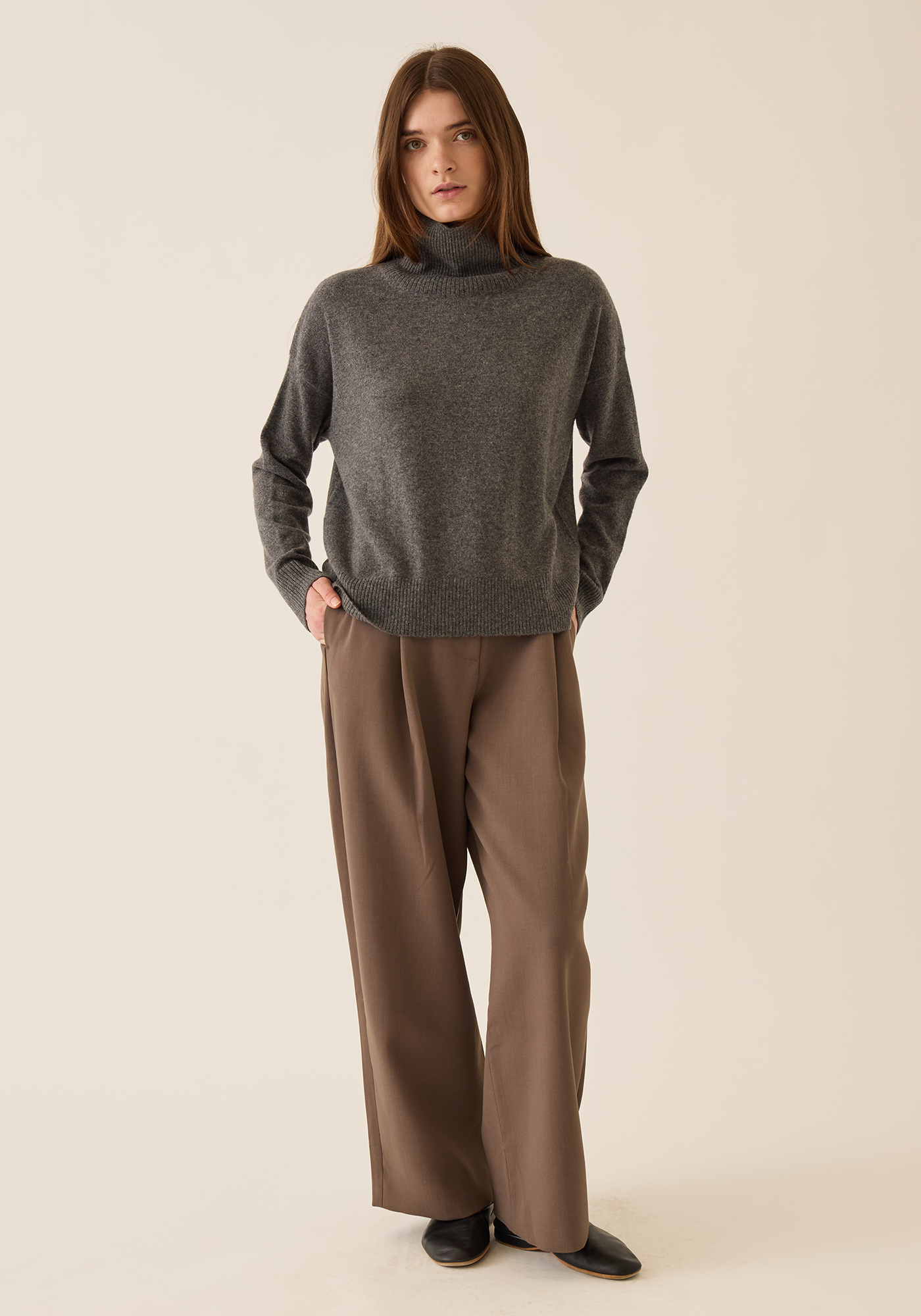 Gianna Cashmere Turtleneck