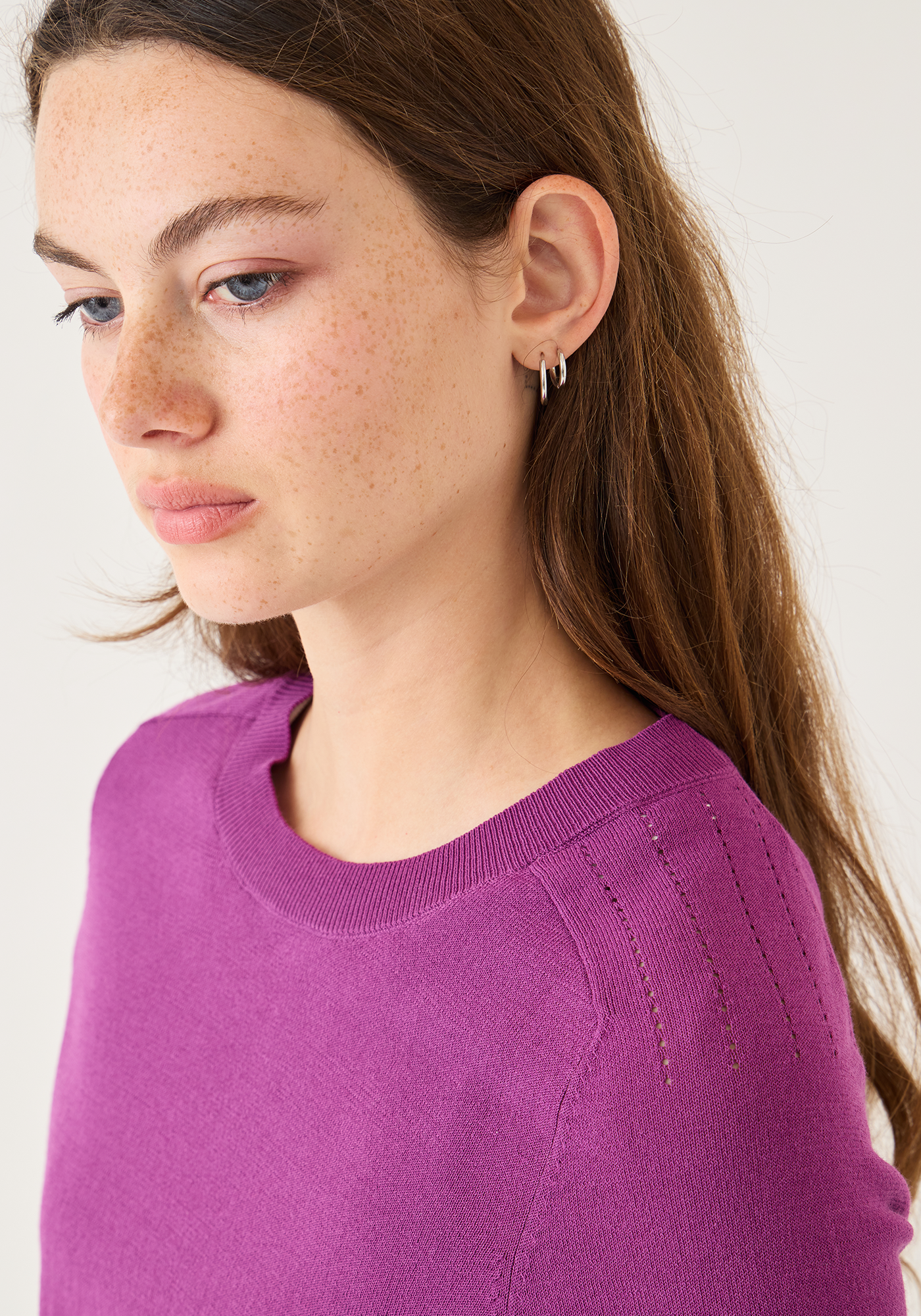 Greta Fine Cotton Stretch Top