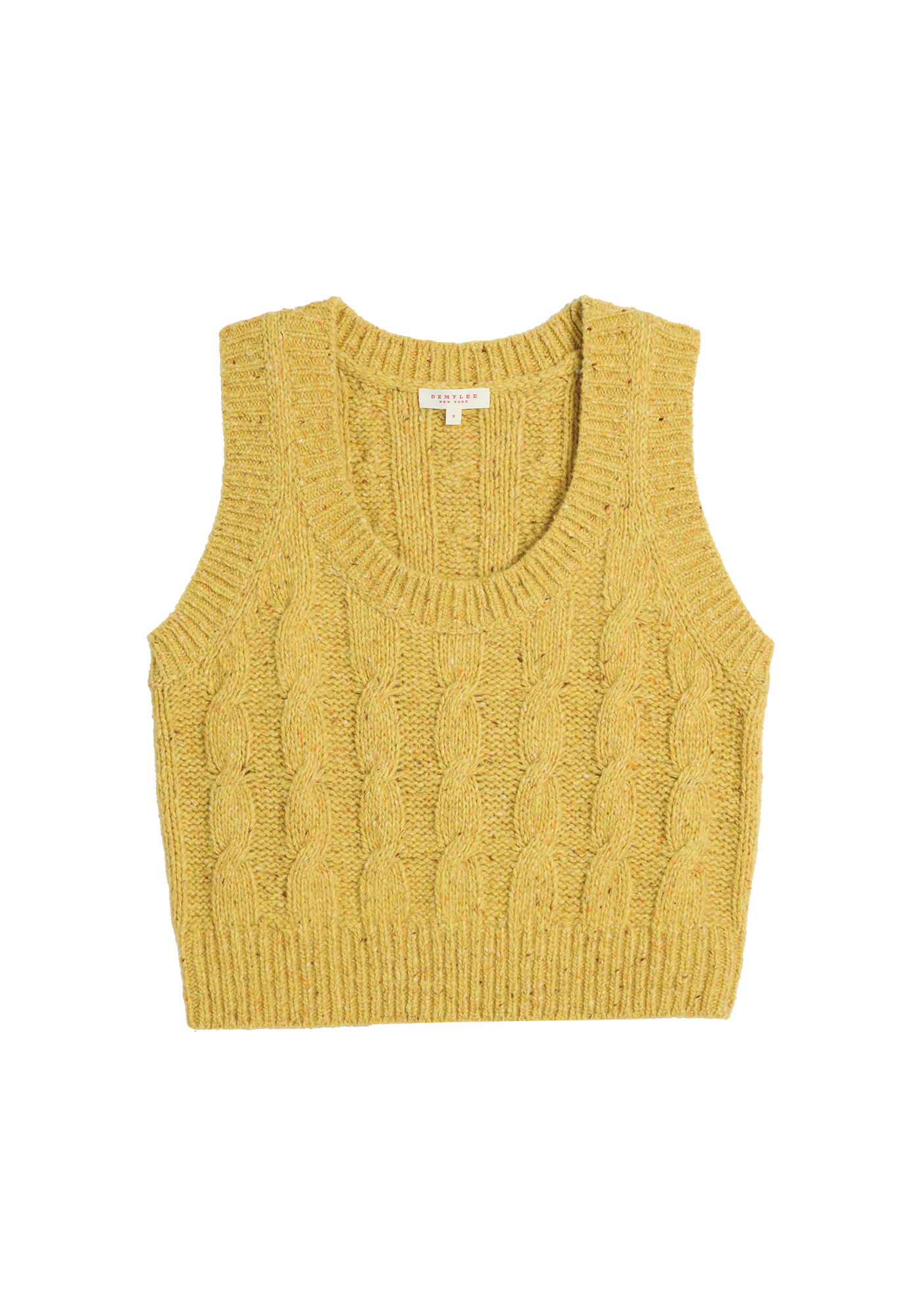 Hillary Speckled Wool Vest