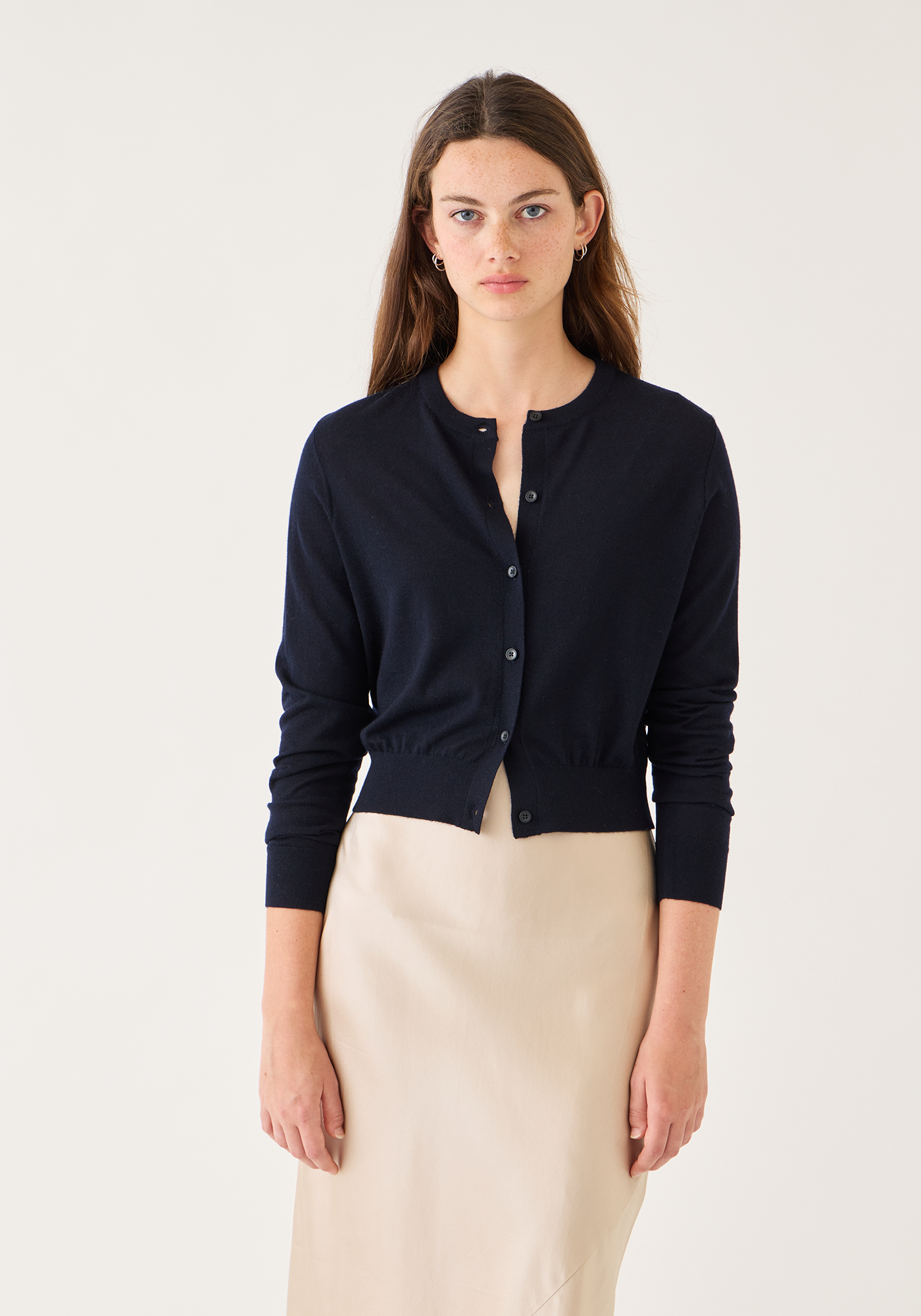 Inez Superfine Cashmere Cardigan