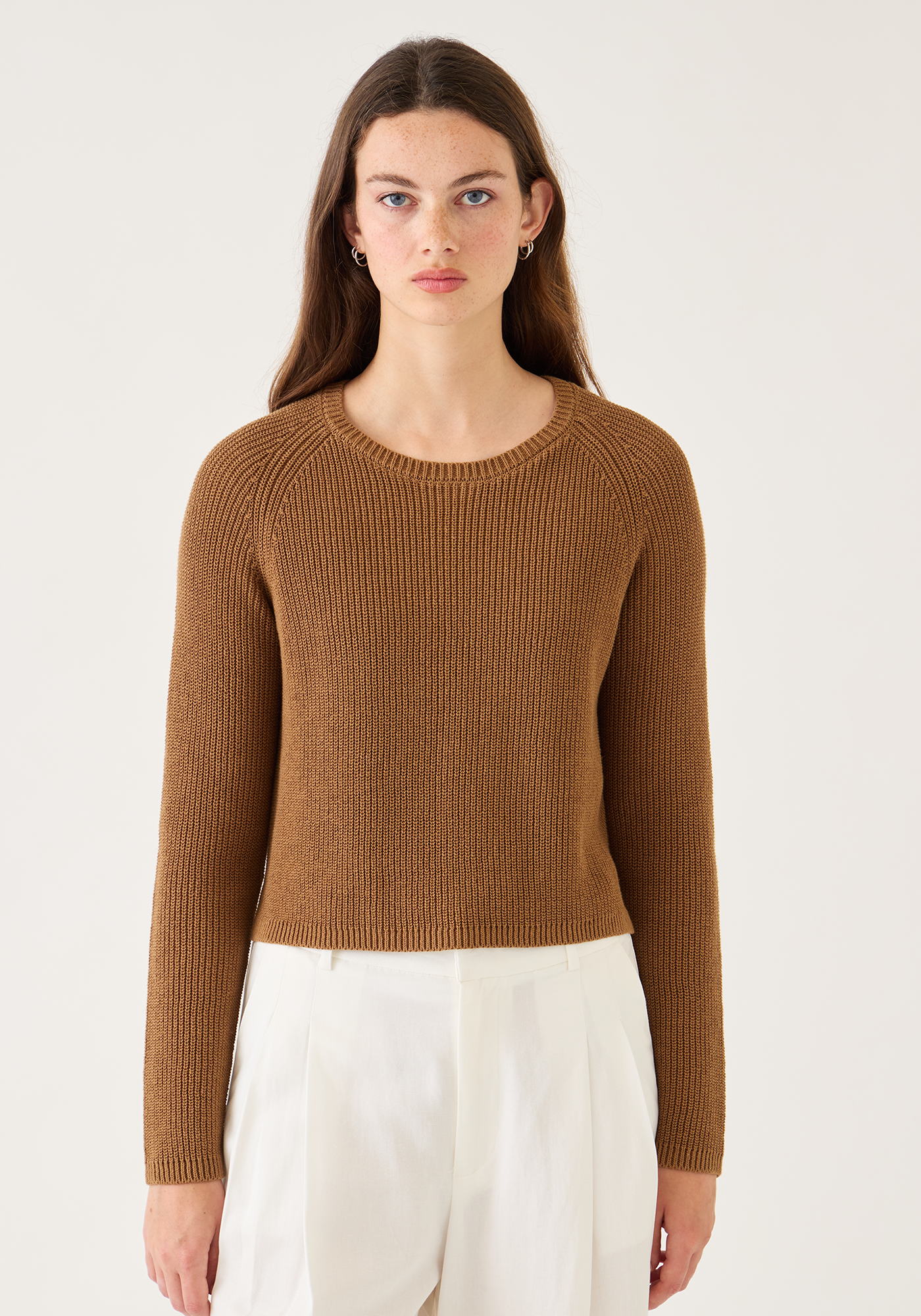 Isla Cotton Linen Sweater