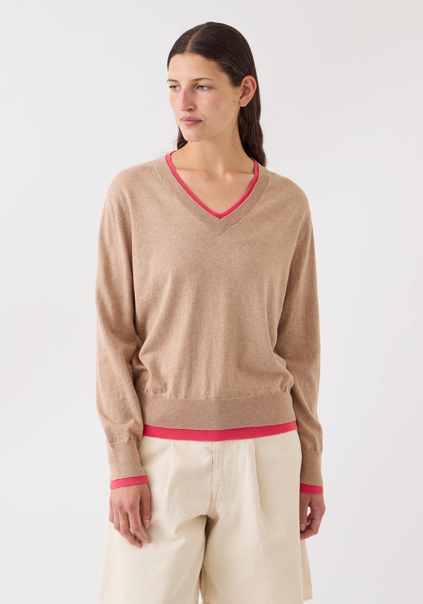 Jenna Cotton Cashmere Sweater