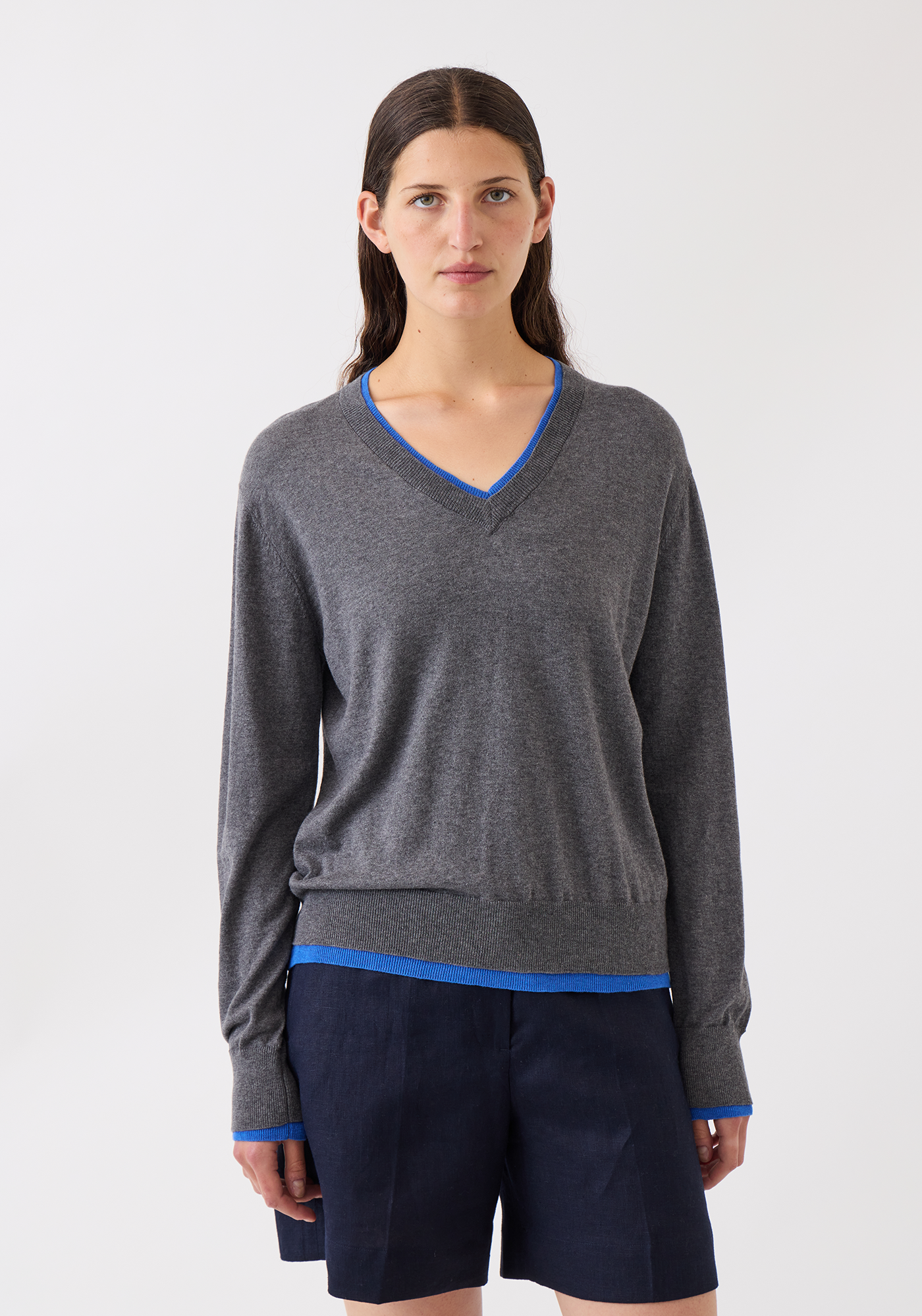 Jenna Cotton Cashmere Sweater