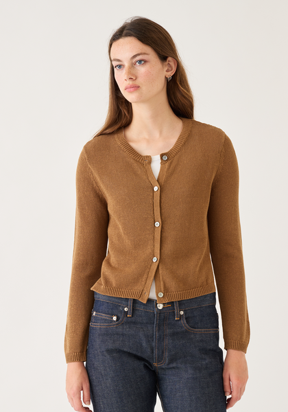 Josie Cotton Linen Cardigan