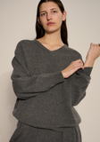 Jovie Cashmere Sweater in Milky Blue
