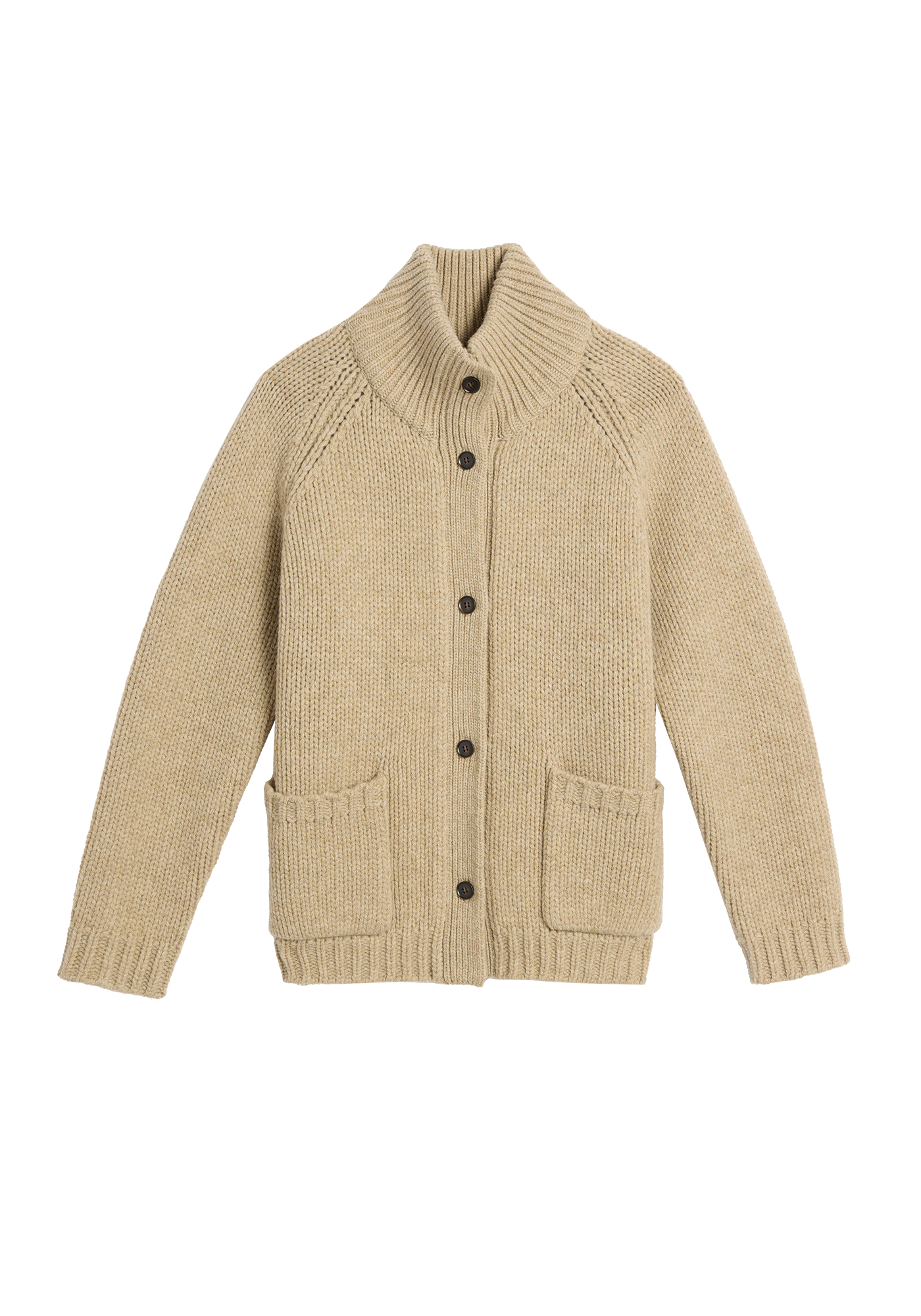 Kamila Soft Chunky Wool Cardigan