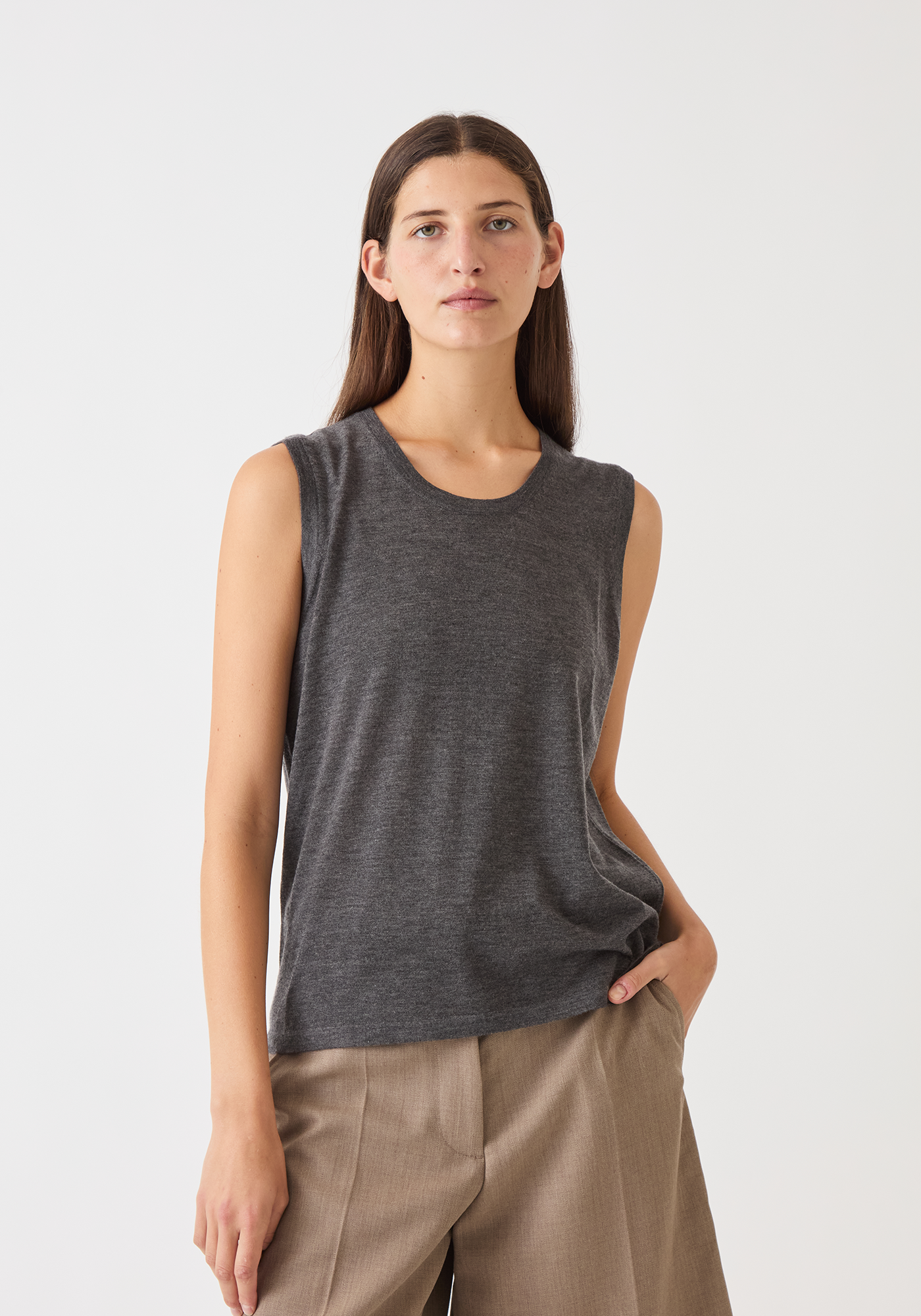 Karina Superfine Cashmere Top