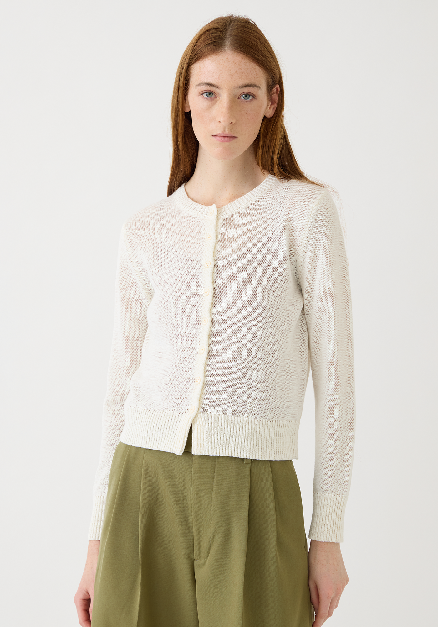Karla Cotton Linen Cardigan
