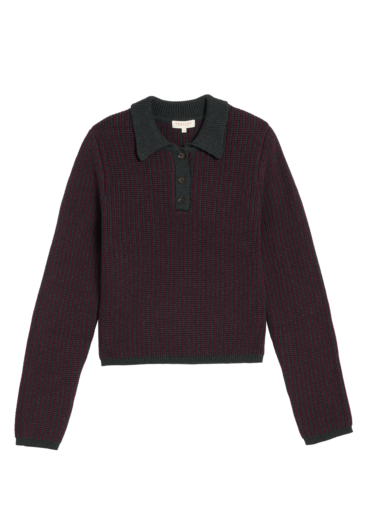 Kat Cotton Polo Sweater