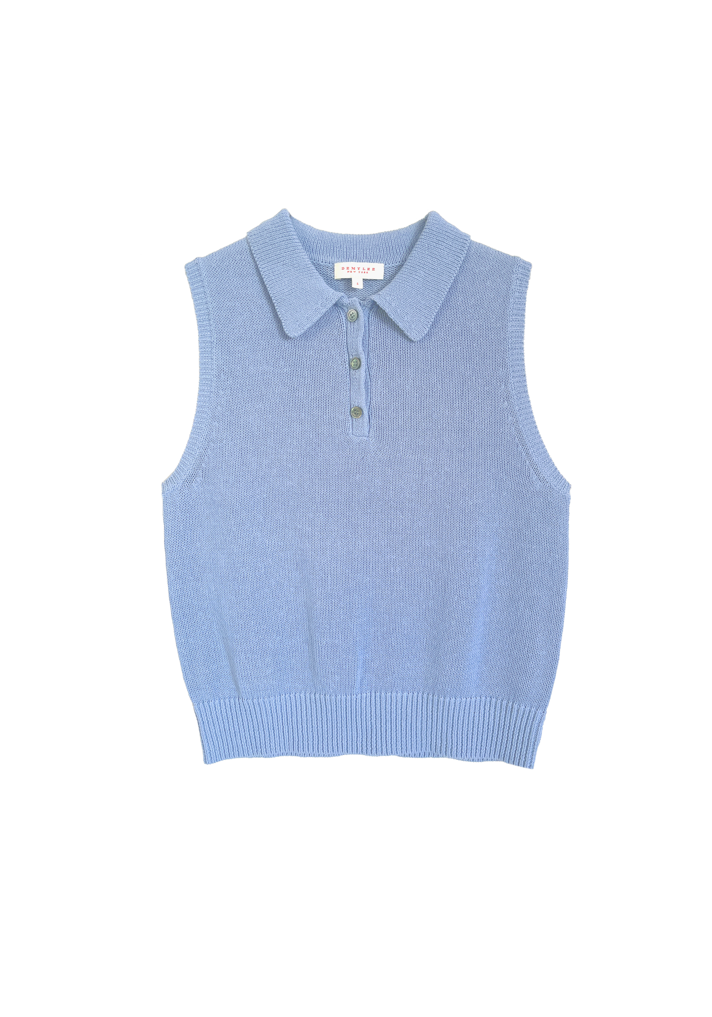 Kira Cotton Linen Polo Top