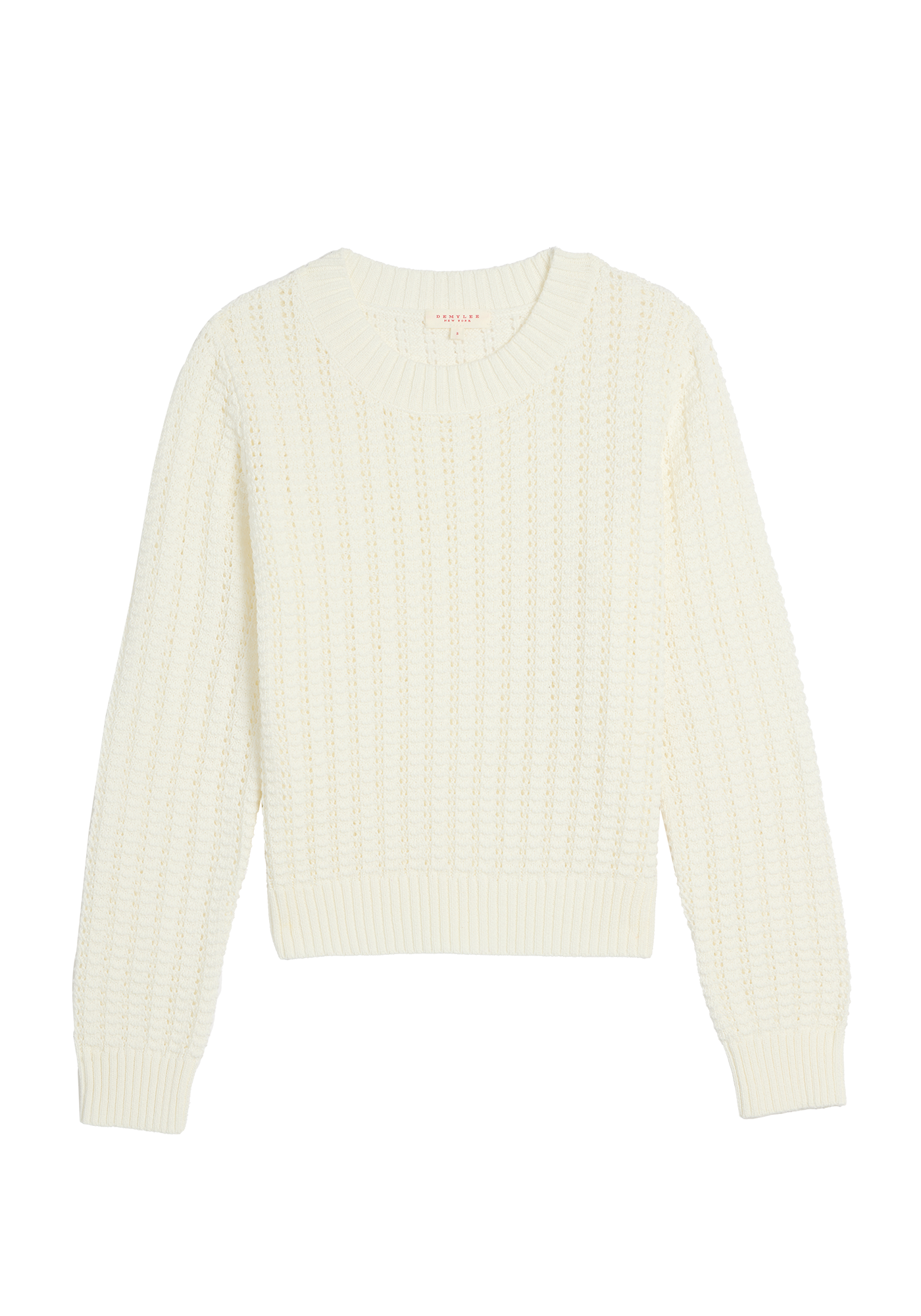 Kirsten Cotton Crochet Sweater