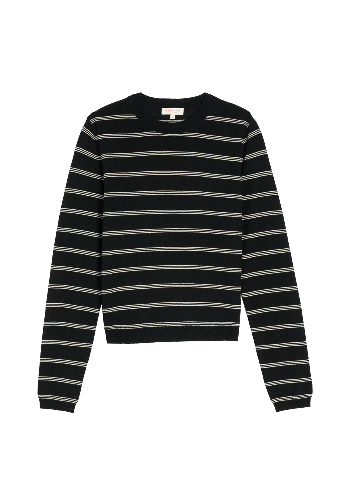 Laina Stripe Superfine Merino Wool Sweater