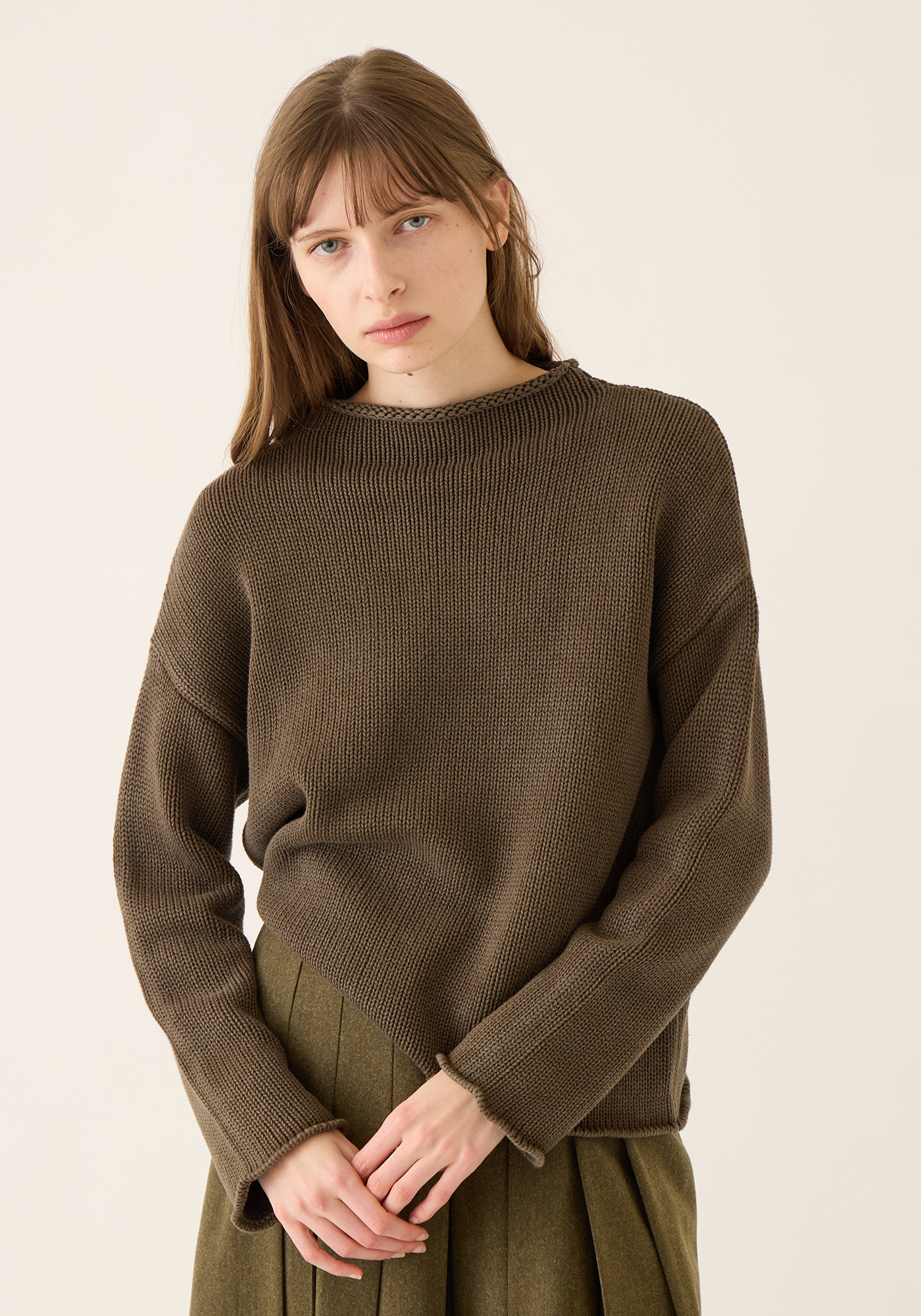 Lamis Washed Cotton Sweater
